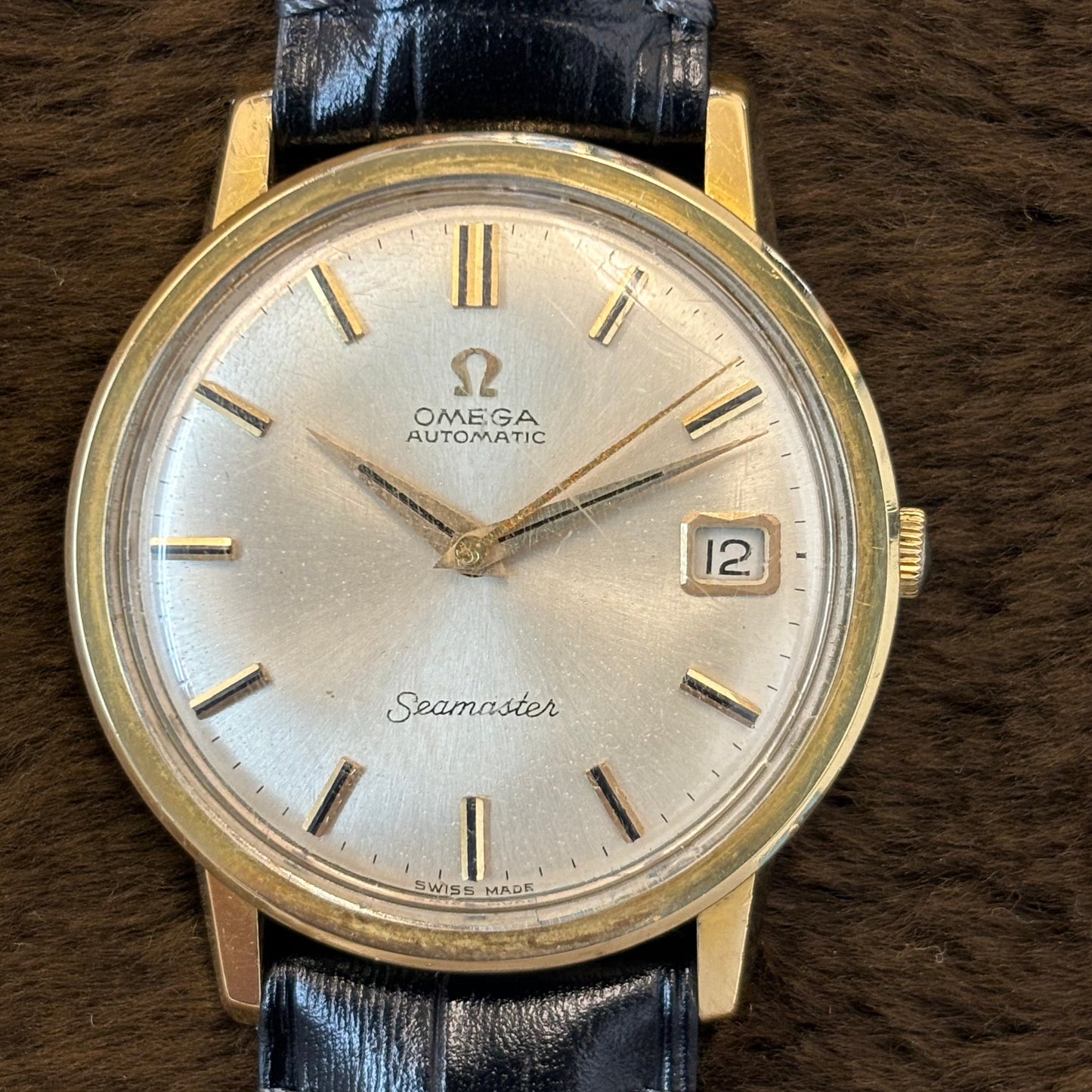 OMEGA / オメガ 腕時計 メンズ シーマスター K18 750 1965年製 自動巻き ラウンド Ref.166.003