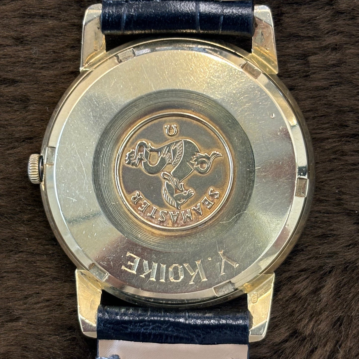 OMEGA / オメガ 腕時計 メンズ シーマスター K18 750 1965年製 自動巻き ラウンド Ref.166.003