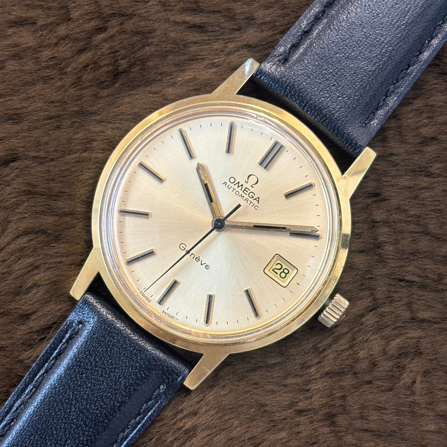 OMEGA / オメガ ジュネーブ ラウンド 1972年製 自動巻き  Ref.166.0163