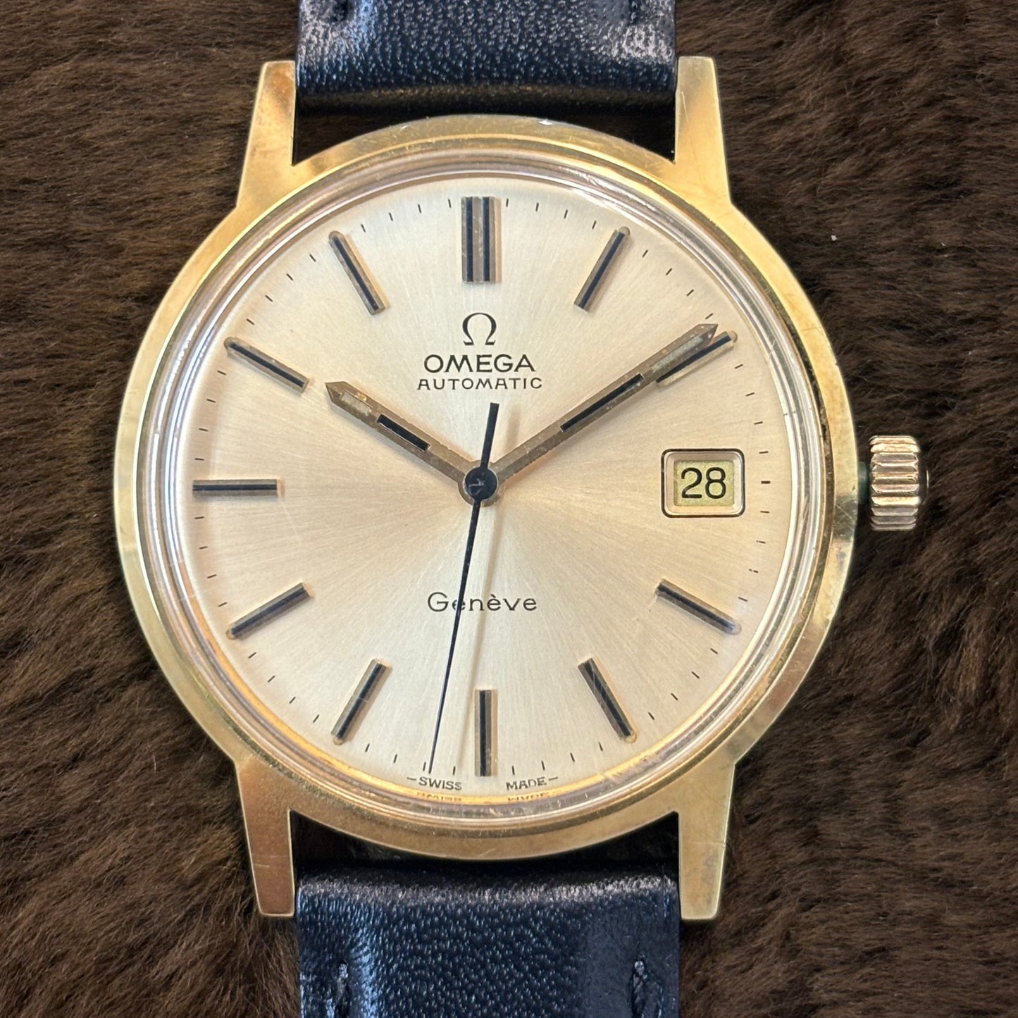 OMEGA / オメガ ジュネーブ ラウンド 1972年製 自動巻き  Ref.166.0163