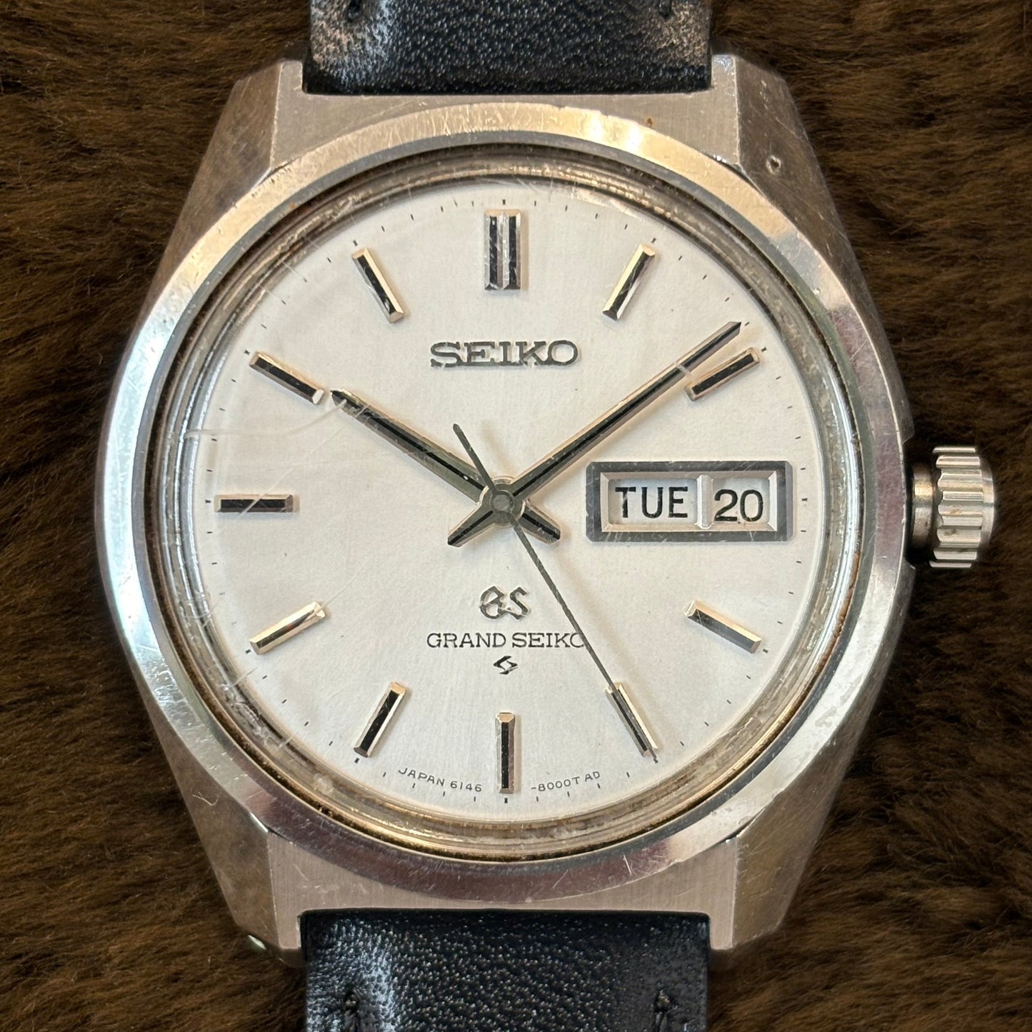 SEIKO / セイコー 腕時計 メンズ グランドセイコー デイデイト 6146-8000 1967年製 36000振動 ハイビート 61GS