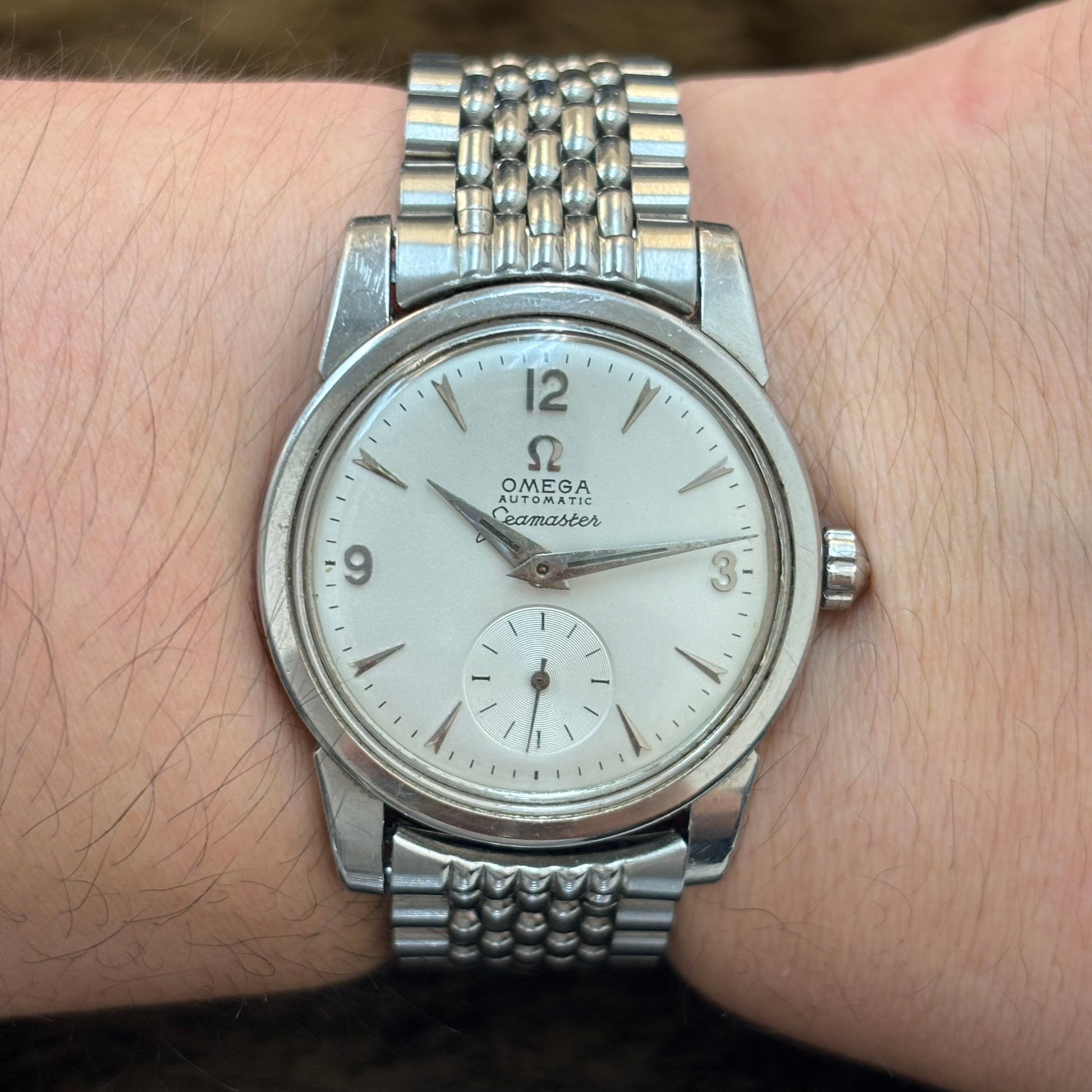 オメガ シーマスター スモールセコンド 1957年製 自動巻き Ref.2921 – Reality Watches