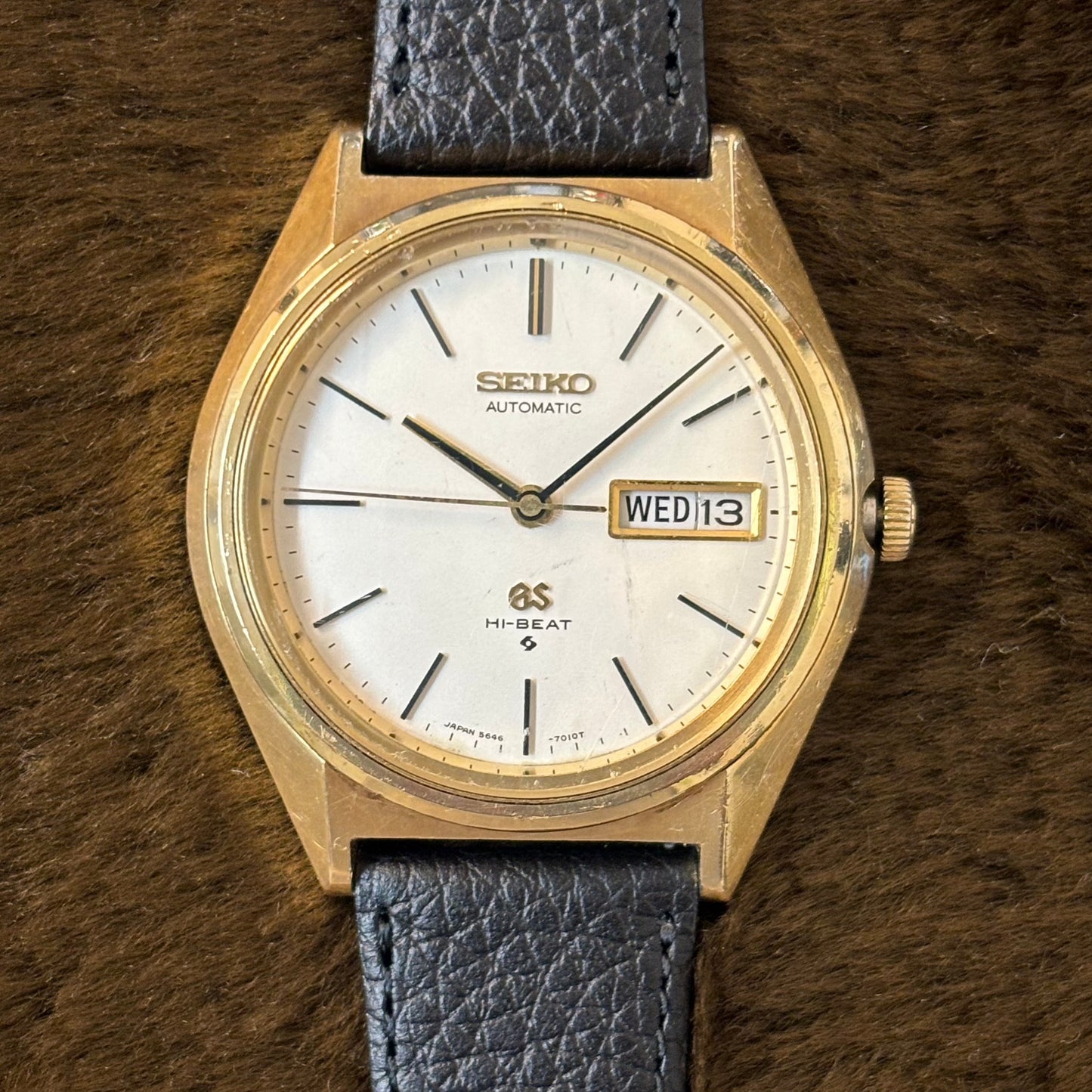 SEIKO / セイコー 腕時計 メンズ グランドセイコー デイデイト 5646-7010 1973年製 36000振動 ハイビート 56GS