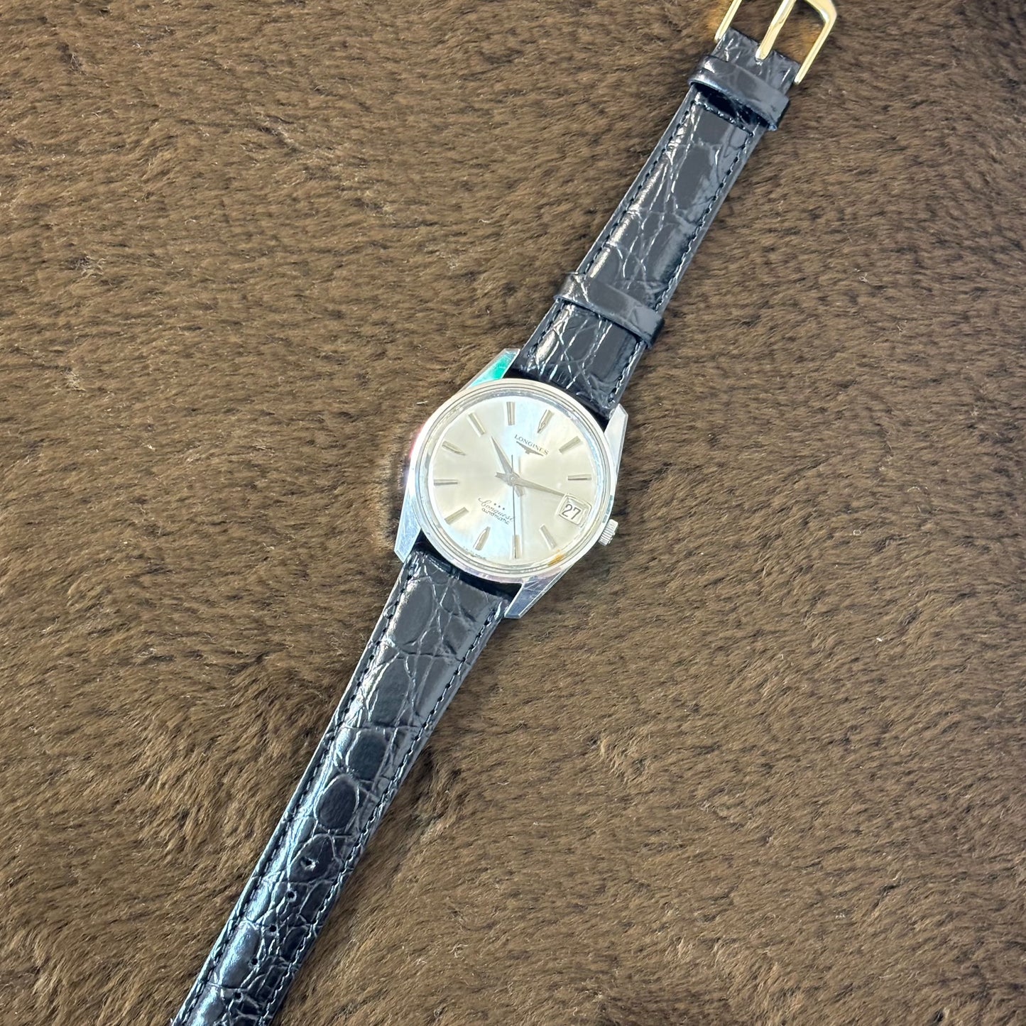 LONGINES / ロンジン コンクエスト デイト SS 自動巻き Cal.291 1960年代製