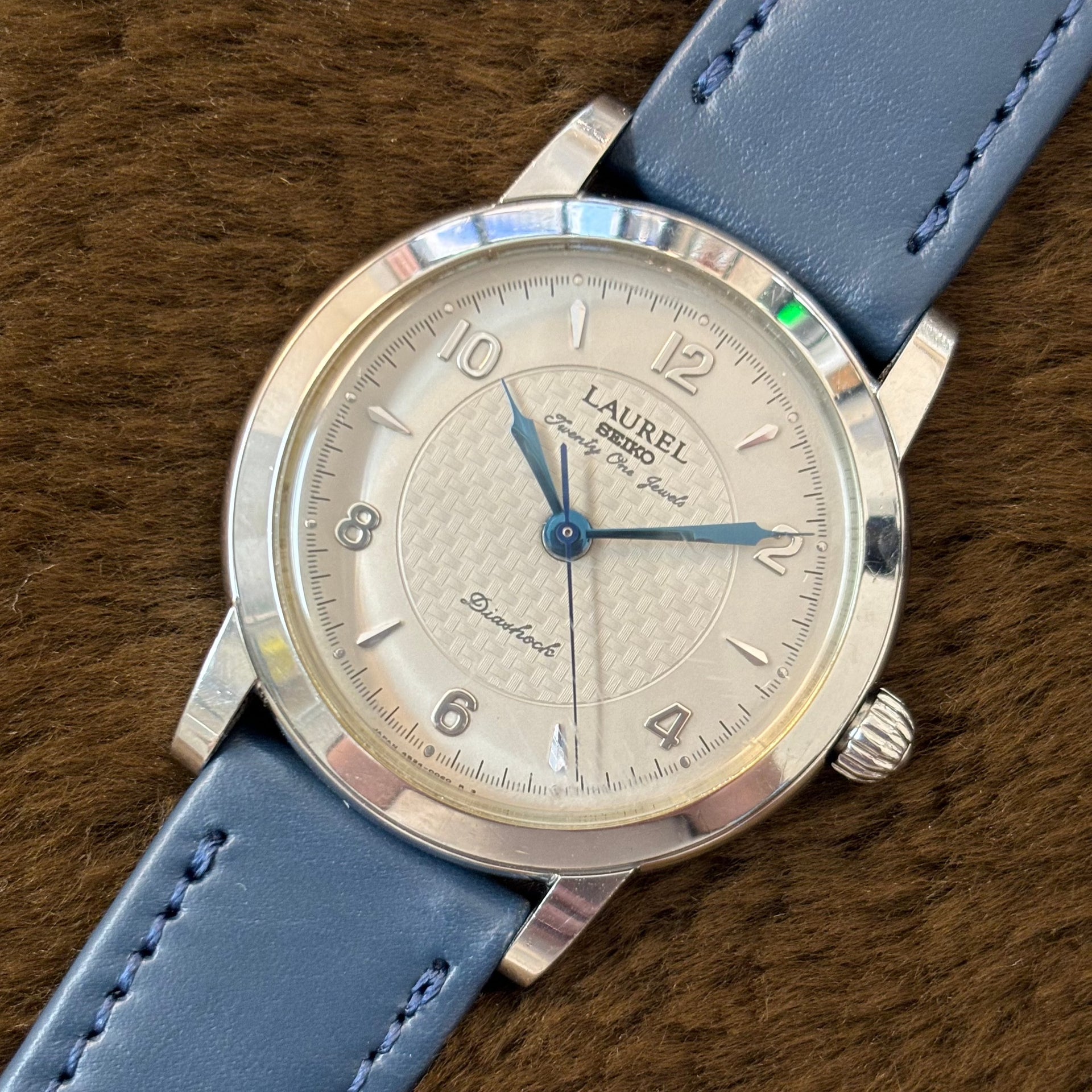 極希少 LJAL602 4S24-0060 SEIKO LAUREL 手巻き時計 - メルカリ