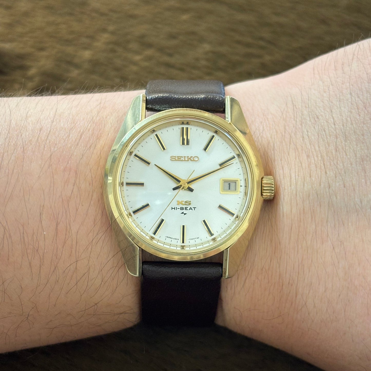 SEIKO / セイコー 腕時計 メンズ KS Hi-BEAT Ref.4502-7001 手巻き 1970年製