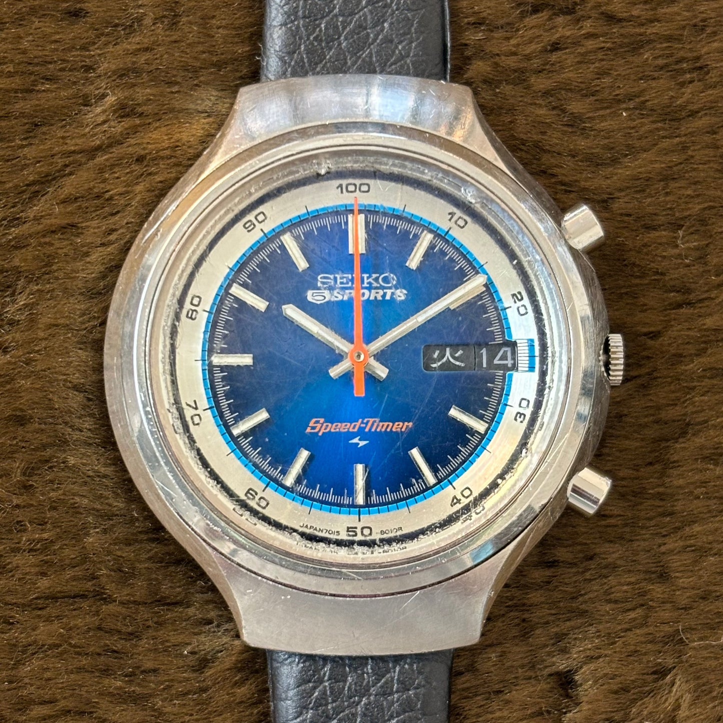 SEIKO / セイコー 腕時計 メンズ スピードタイマー Ref.7015-8000 1973年製 自動巻き