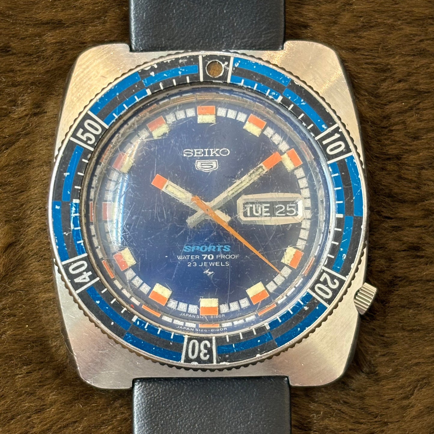 SEIKO / セイコー 腕時計 メンズ 5スポーツ Ref.5126-8120 1969年製 自動巻き