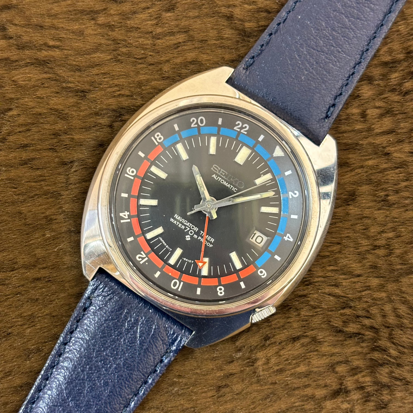 SEIKO / セイコー 腕時計 メンズ ナビゲータータイマー Ref.6117-6410 自動巻き 1970年製