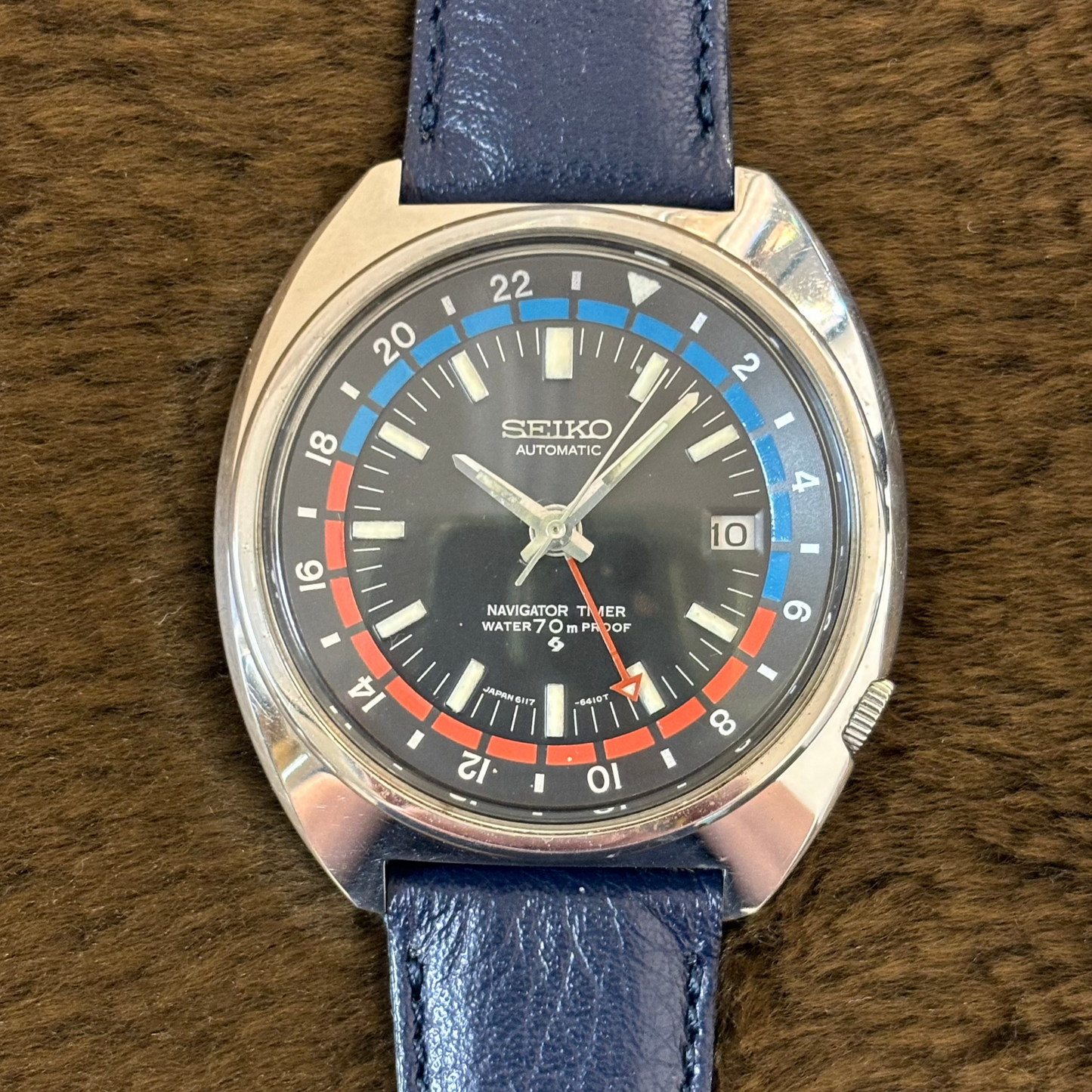 SEIKO / セイコー 腕時計 メンズ ナビゲータータイマー Ref.6117-6410 自動巻き 1970年製