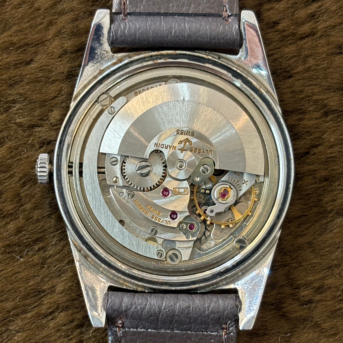 ULYSSENARDIN / ユリスナルダン 腕時計 メンズ ジュビリー4000 Ref.10910A-15 自動巻き 1960年代製