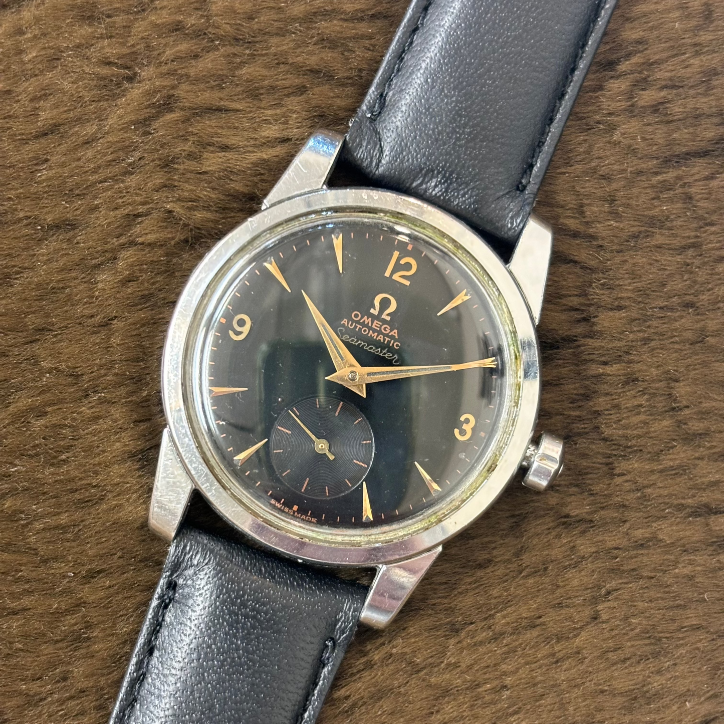 OMEGA / オメガ 腕時計 メンズ シーマスター スモセコ 自動巻き 1957年製 Ref.2846-2848