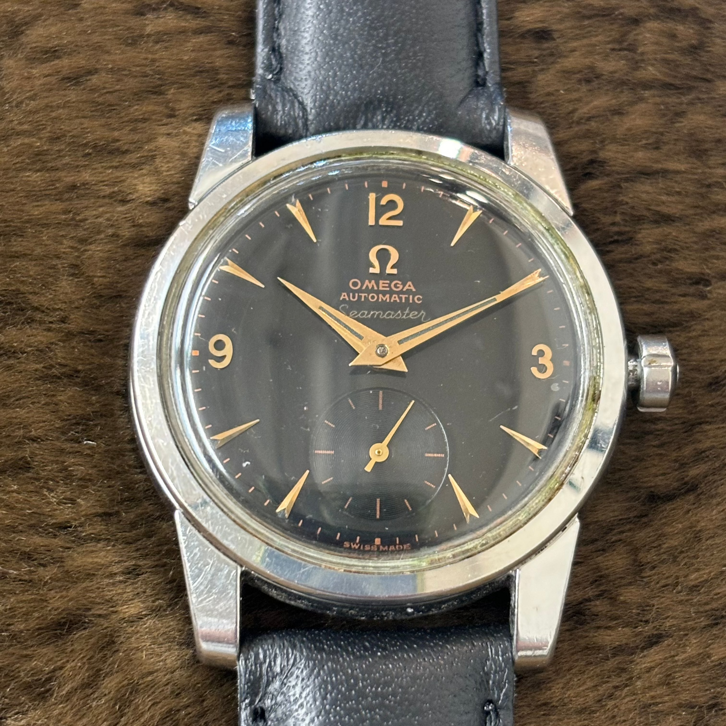 OMEGA / オメガ 腕時計 メンズ シーマスター スモセコ 自動巻き 1957年製 Ref.2846-2848