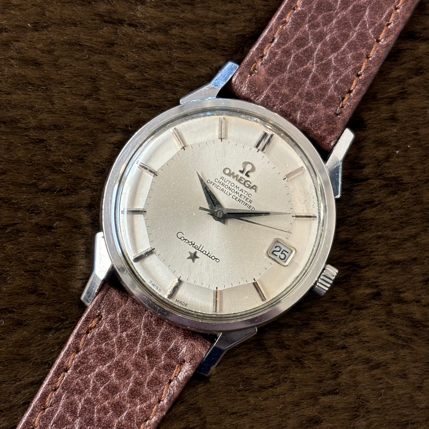 OMEGA / オメガ 腕時計 メンズ コンステレーション クロノメーター 12角 自動巻き 1966年製 Ref.168.005