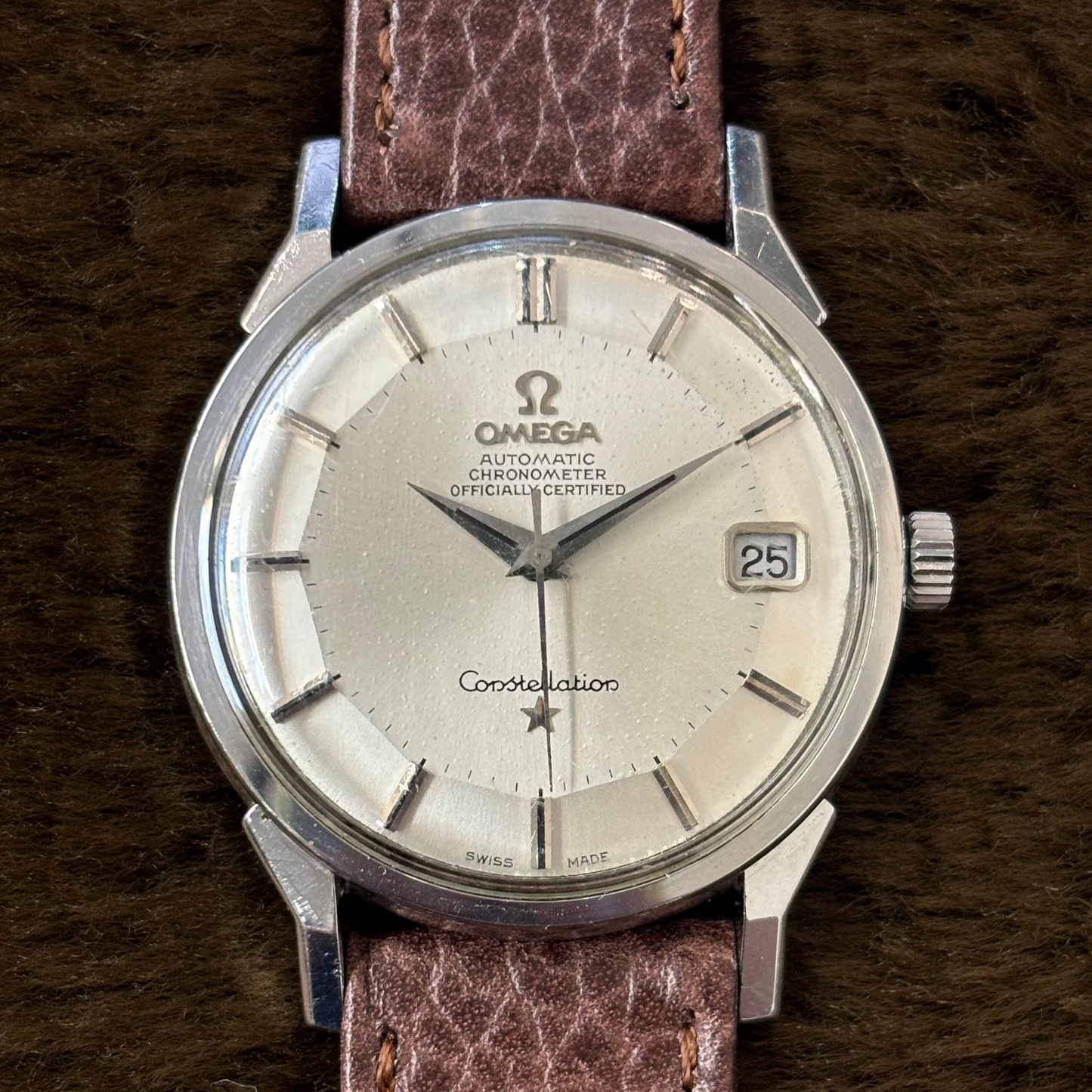 OMEGA / オメガ 腕時計 メンズ コンステレーション クロノメーター 12角 自動巻き 1966年製 Ref.168.005