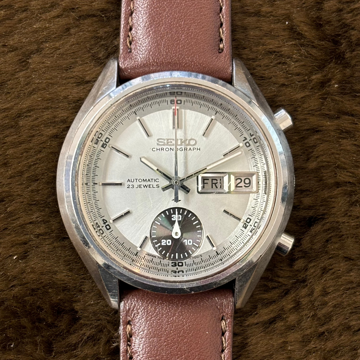 SEIKO / セイコー 腕時計 メンズ  クロノグラフ Ref.7018-7000 自動巻き 1971年製