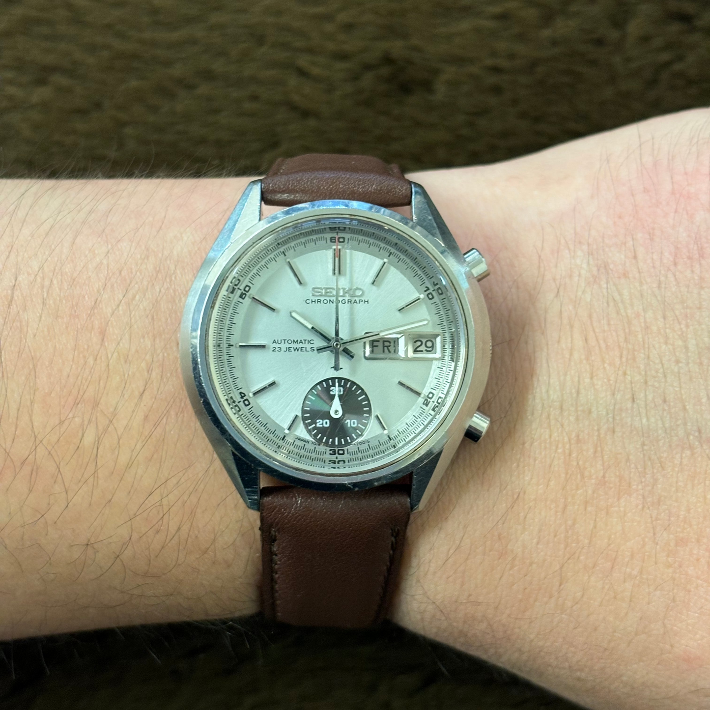 SEIKO / セイコー 腕時計 メンズ  クロノグラフ Ref.7018-7000 自動巻き 1971年製