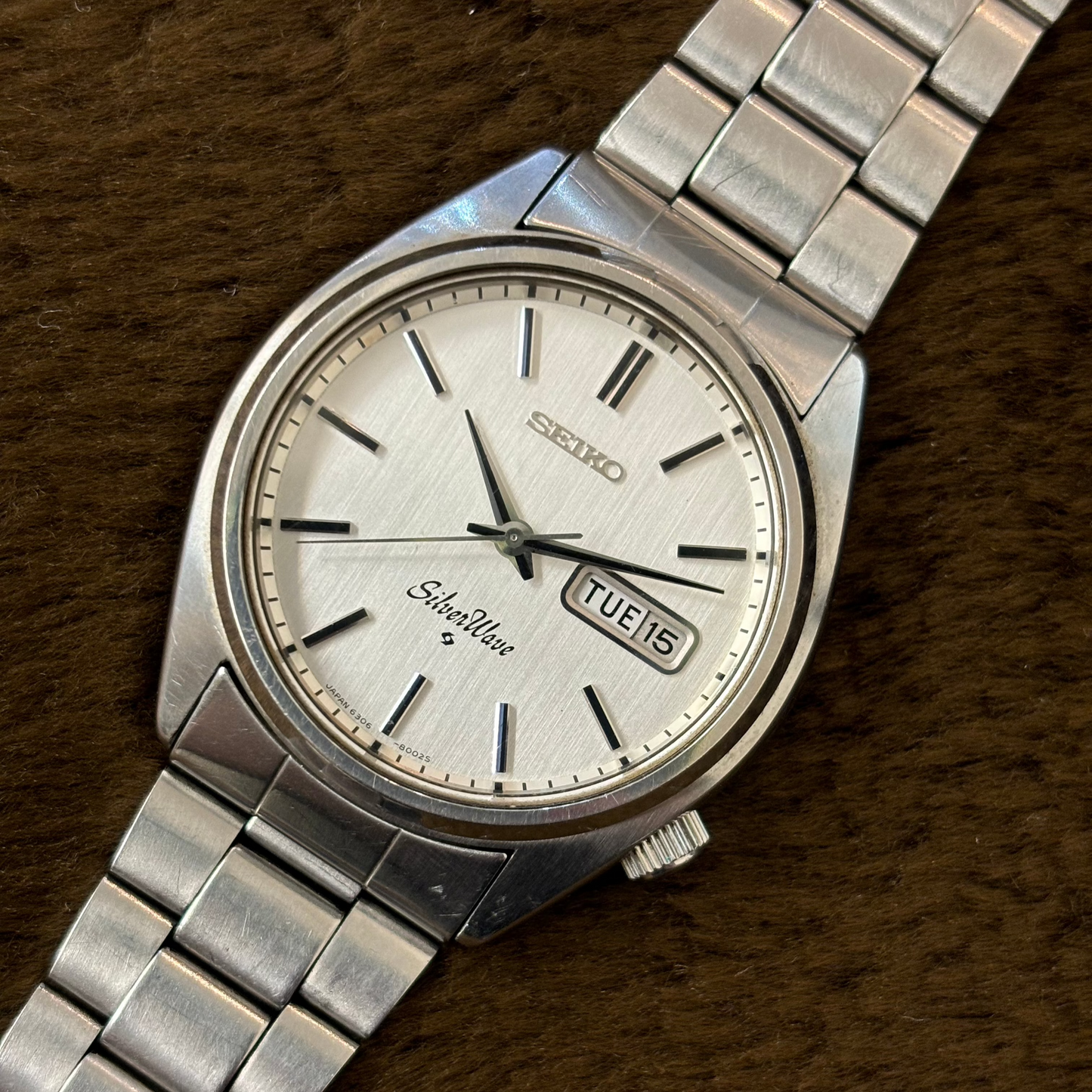 SEIKO / セイコー 腕時計 メンズ シルバーウェーブ デイデイト Ref.6306-8000 自動巻き 1978年製