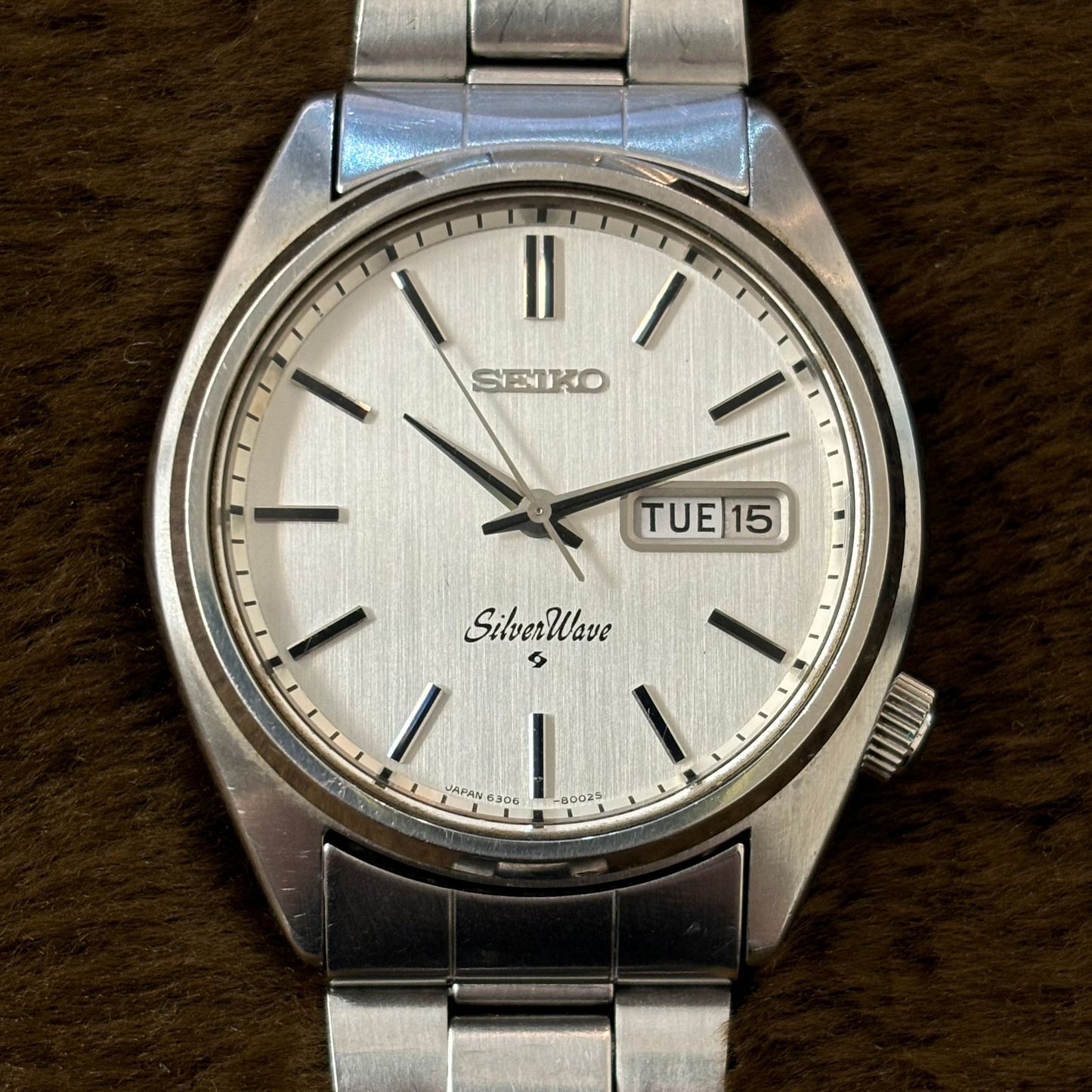 SEIKO / セイコー 腕時計 メンズ シルバーウェーブ デイデイト Ref.6306-8000 自動巻き 1978年製