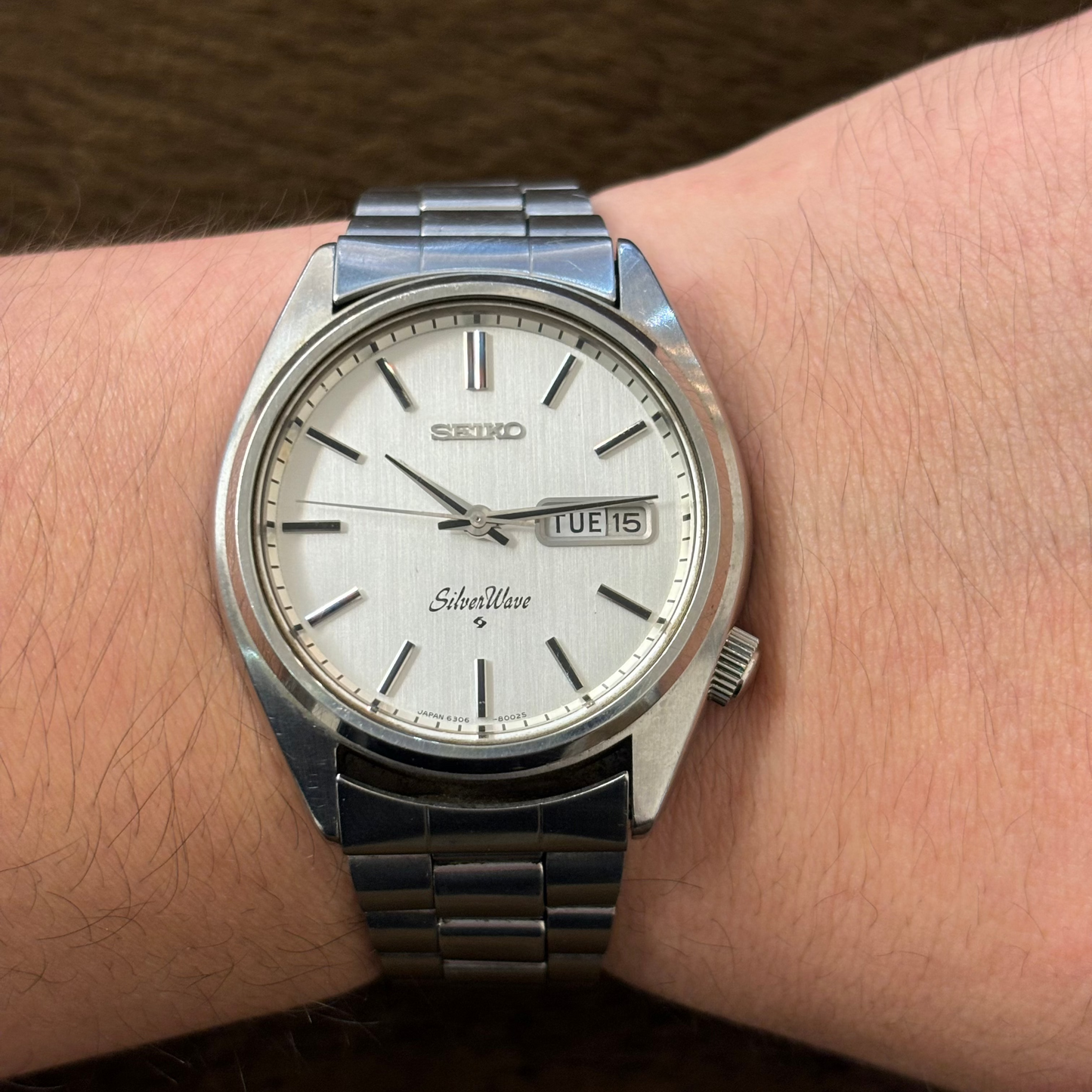 SEIKO / セイコー 腕時計 メンズ シルバーウェーブ デイデイト Ref.6306-8000 自動巻き 1978年製