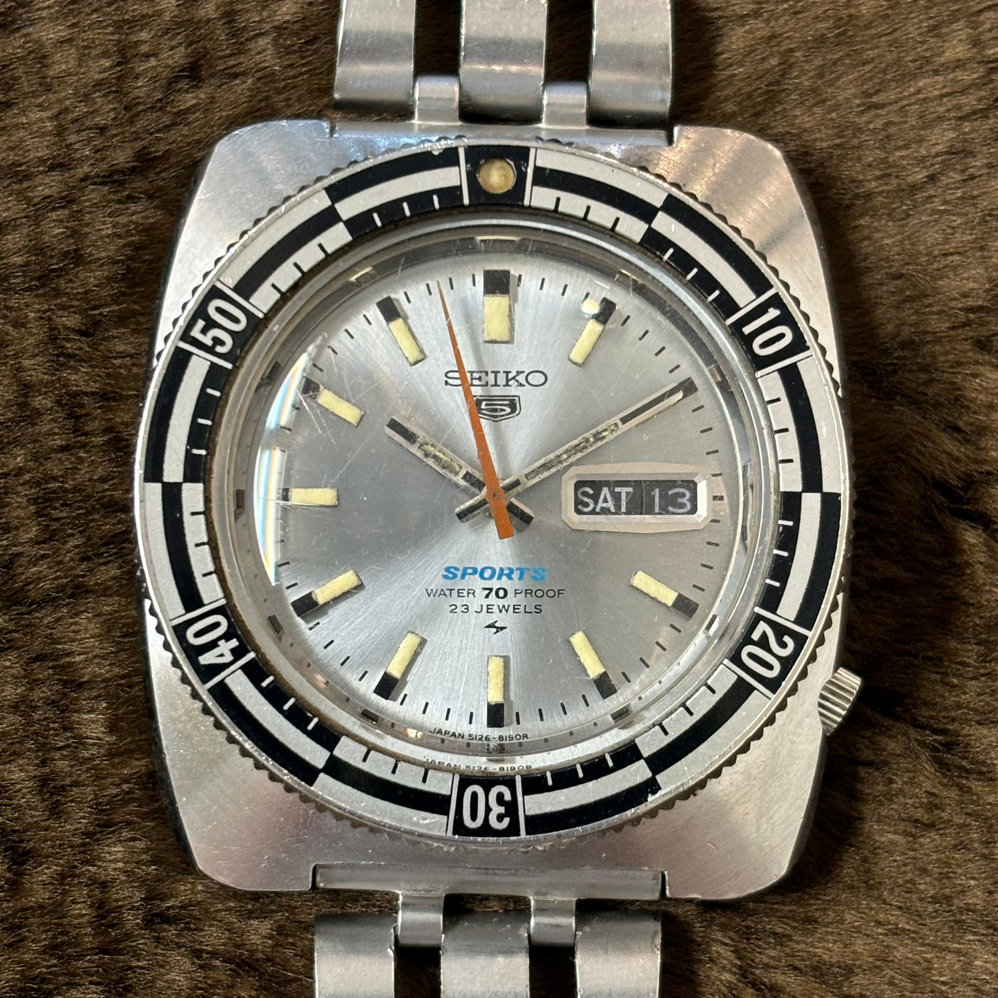 SEIKO / セイコー 腕時計 メンズ 5スポーツ Ref.5126-8130 1969年製 自動巻き