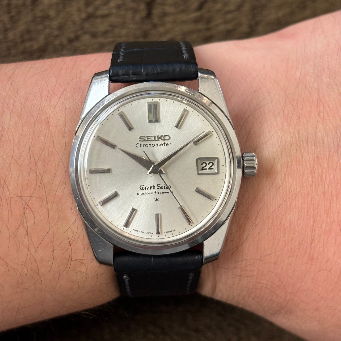 SEIKO / セイコー 腕時計 メンズ GS グランドセイコー Ref.43999 手巻き 1964年製 セルフデーター 2nd