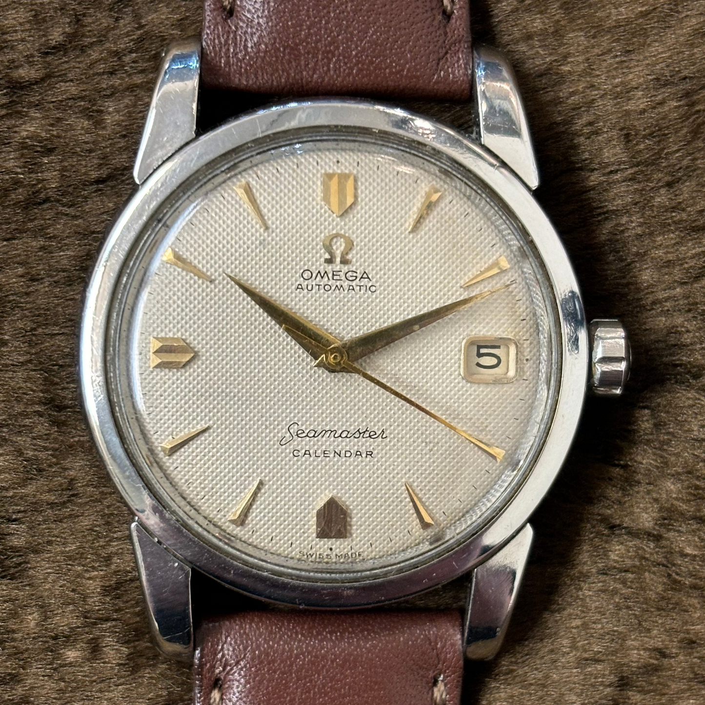 OMEGA / オメガ 腕時計 メンズ シーマスター カレンダー  自動巻き 1955年製 Ref.2849-1SC