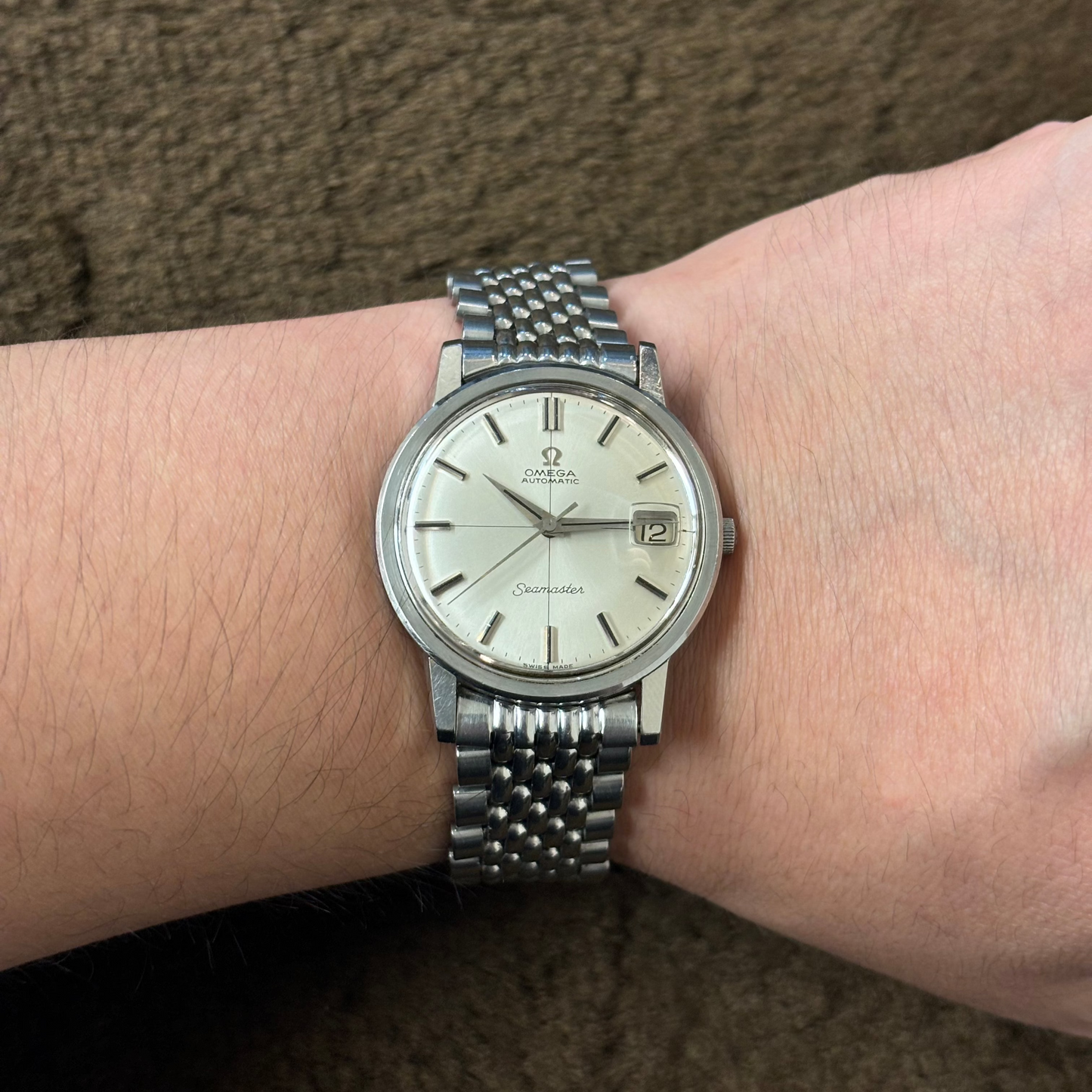 OMEGA / オメガ 腕時計 メンズ シーマスター クロスライン  自動巻き 1968年製 Ref.166.003