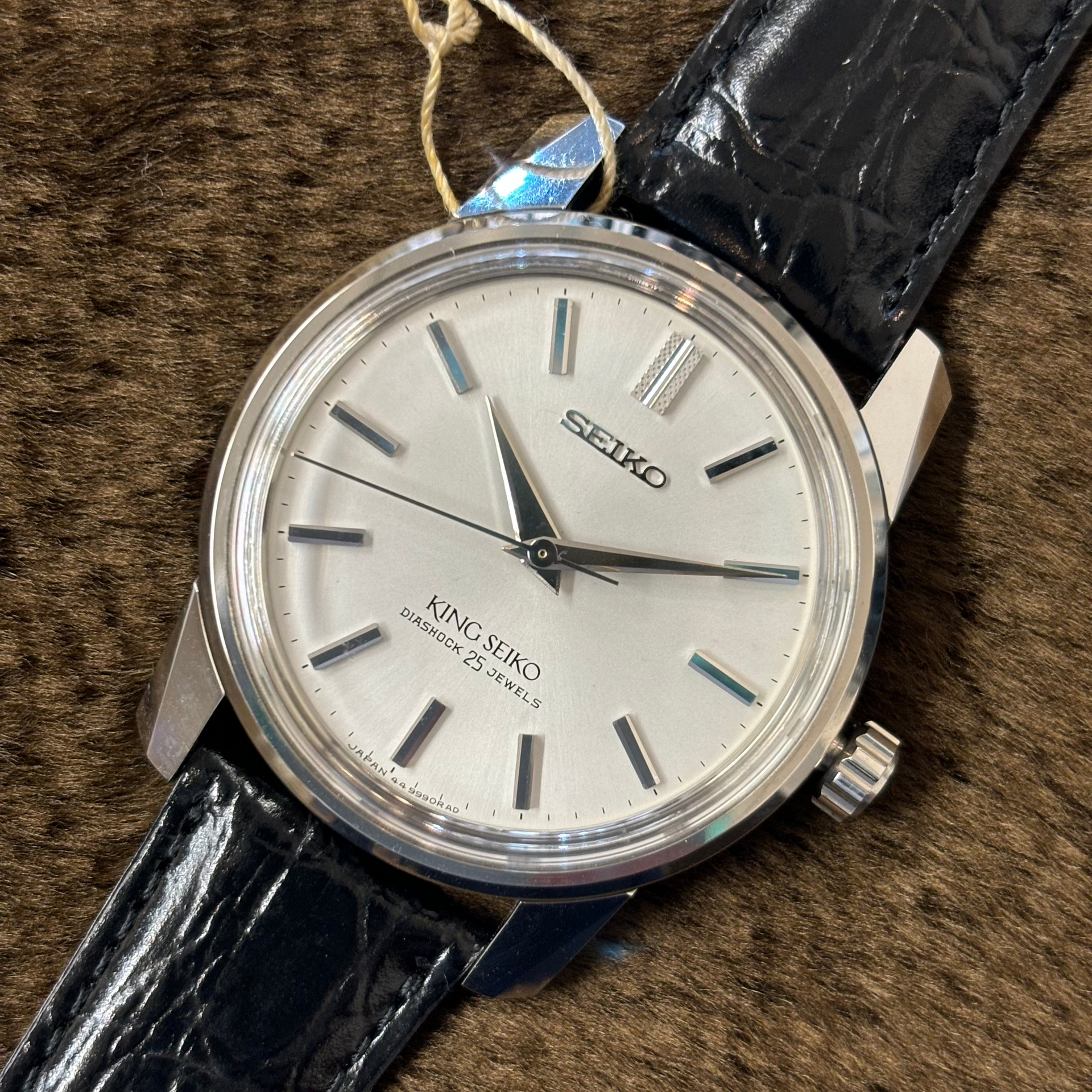 稼動 KING SEIKO 腕時計 2nd 盾メダリオン 手巻き 44 詳細動画】キングセイコー セカンドモデル Ref.44-2000 AGF金
