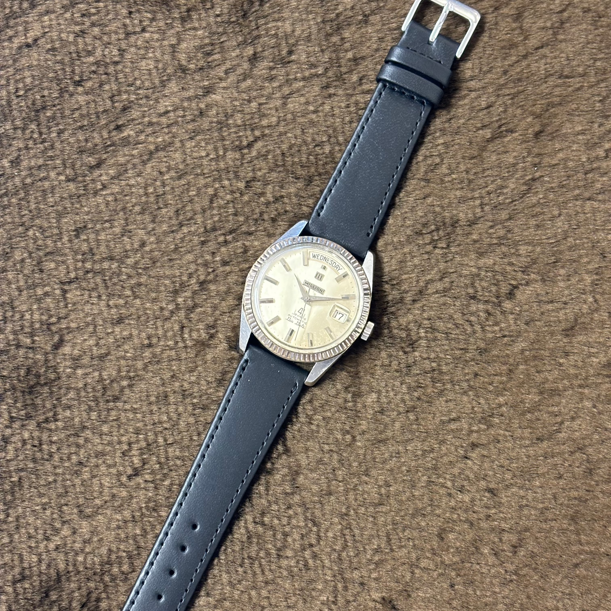 MILLION / ミリオン 41石 腕時計 メンズ DiaDate 自動巻き デイデイト – Reality Watches