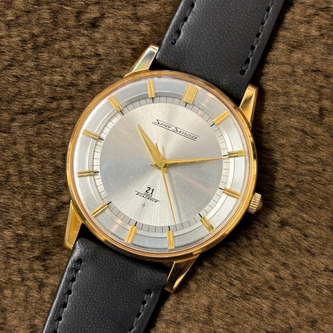 OH済み◎SEIKOセイコースカイライナー21石ヴィンテージメンズ時計