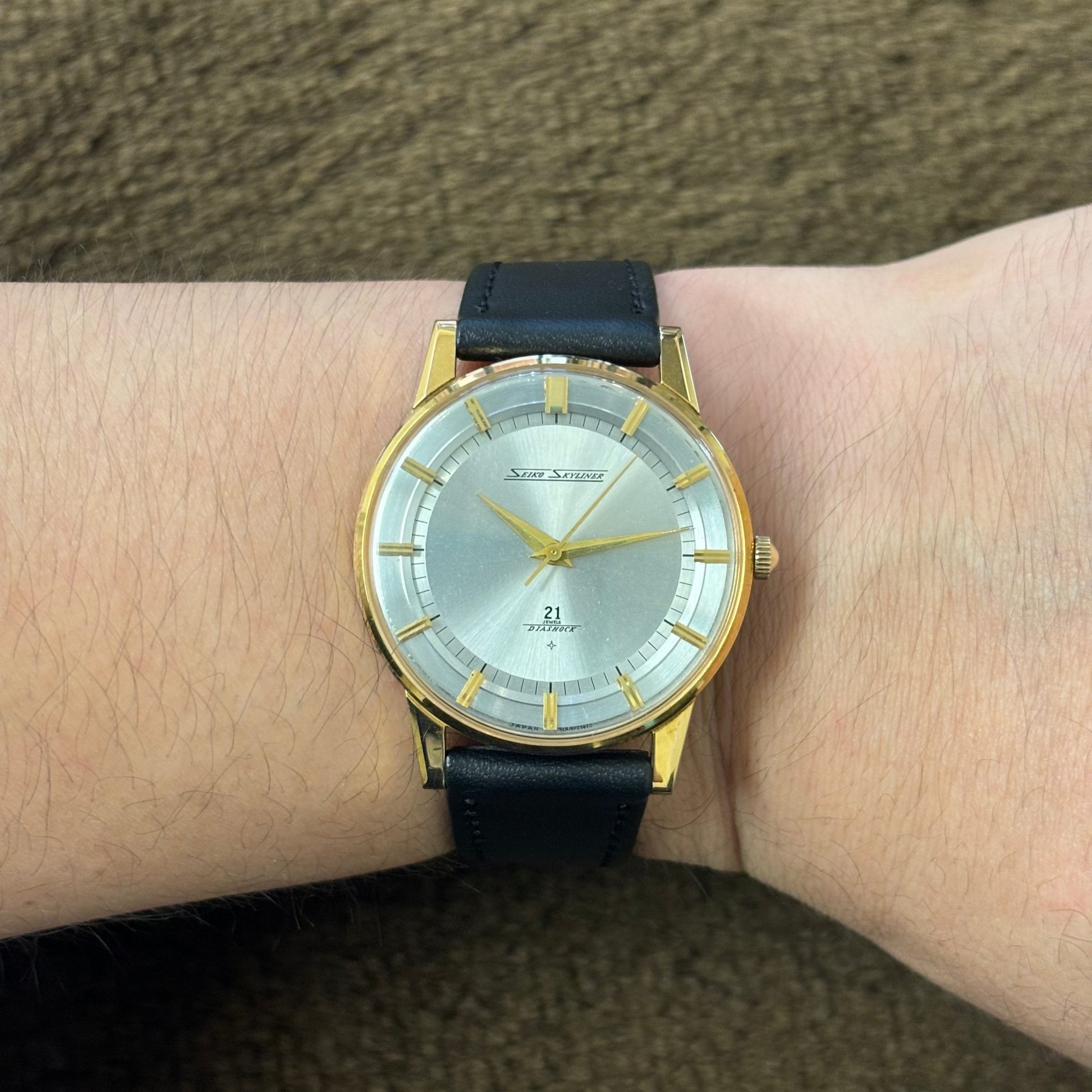 SEIKO / セイコー 腕時計 メンズ スカイライナー 21石 手巻き Ref SEIKO / セイコー 腕時計 メンズ スカイライナー 21石 手巻き Ref