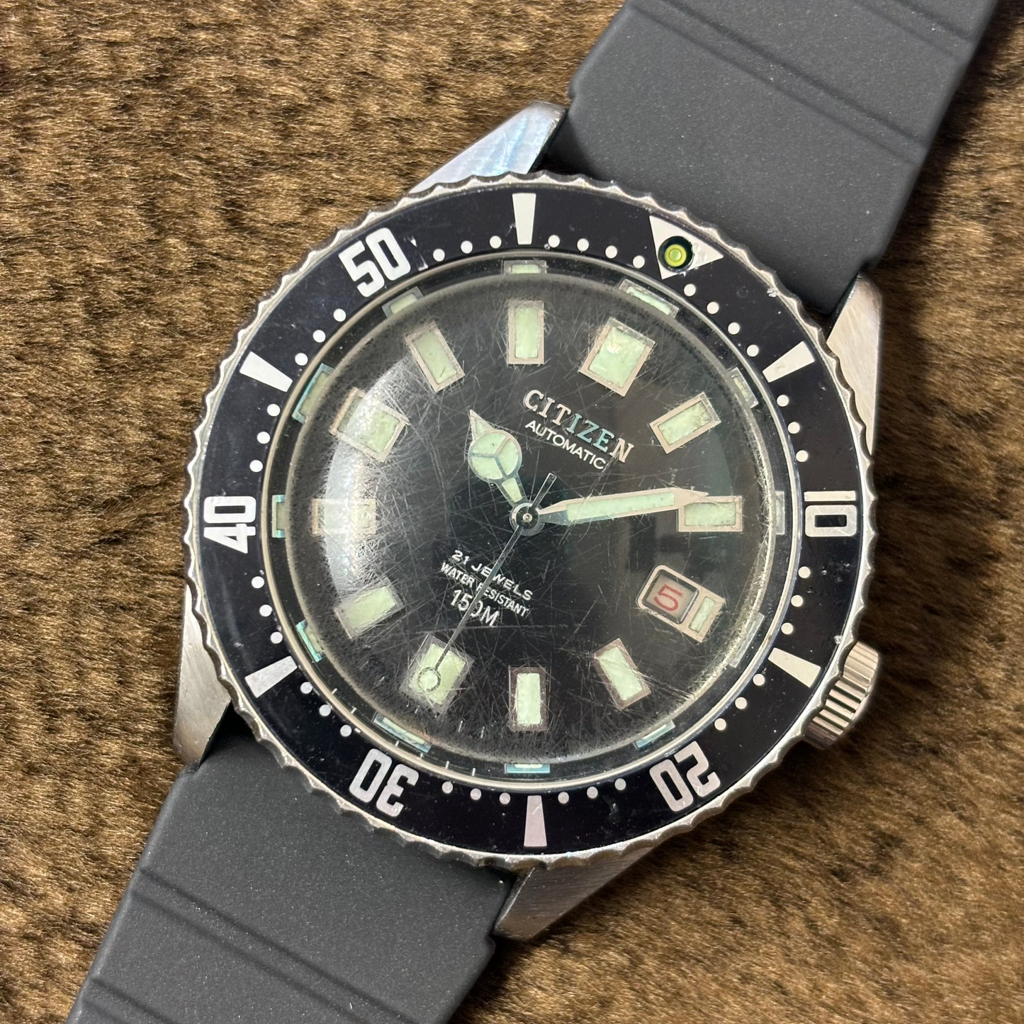 CITIZEN / シチズン 腕時計 メンズ  チャレンジダイバー 自動巻き Ref.4-820789Y 1977年代