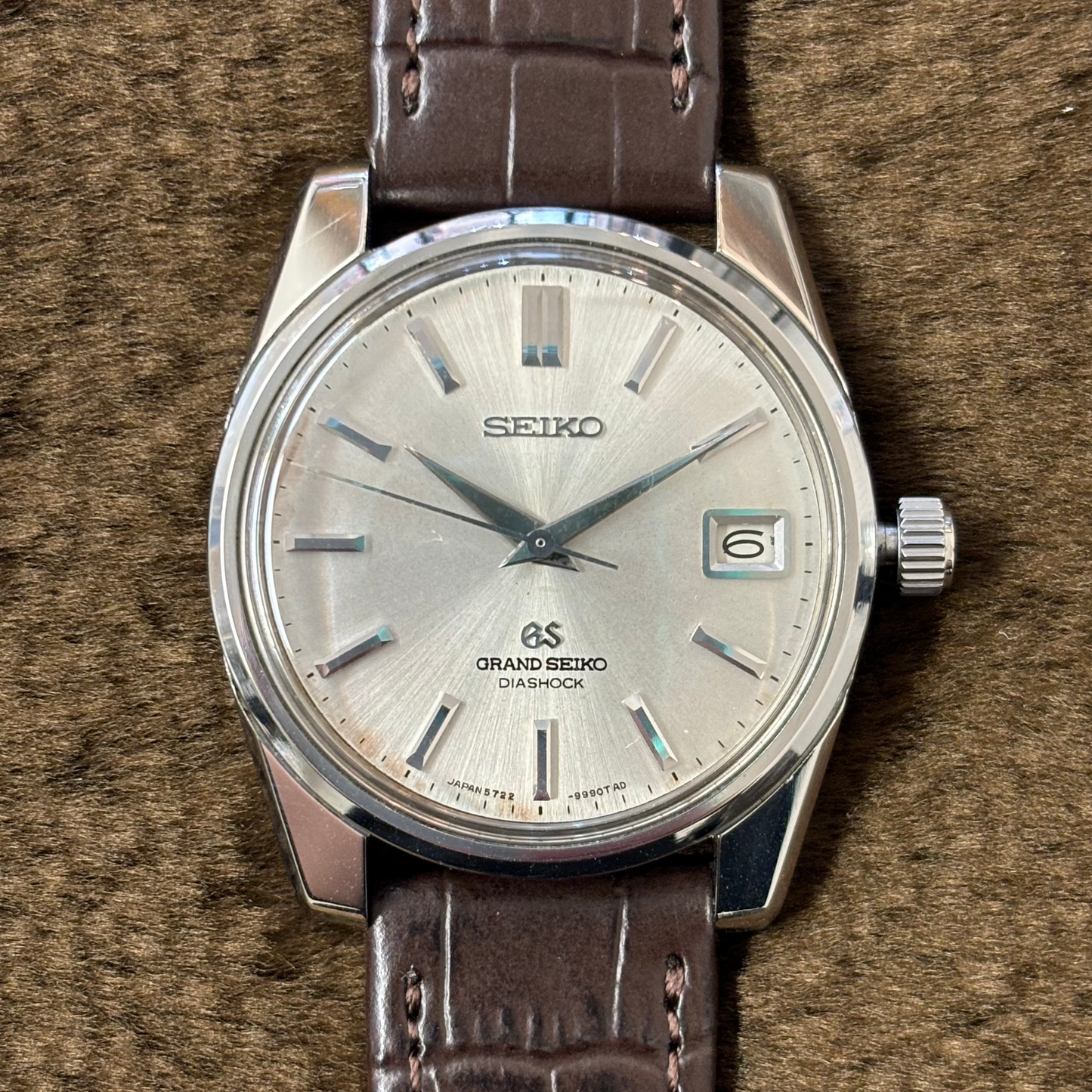 SEIKO / セイコー 腕時計 メンズ GS グランドセイコー Ref.5722-9990 手巻き 1966年製 2nd 後期