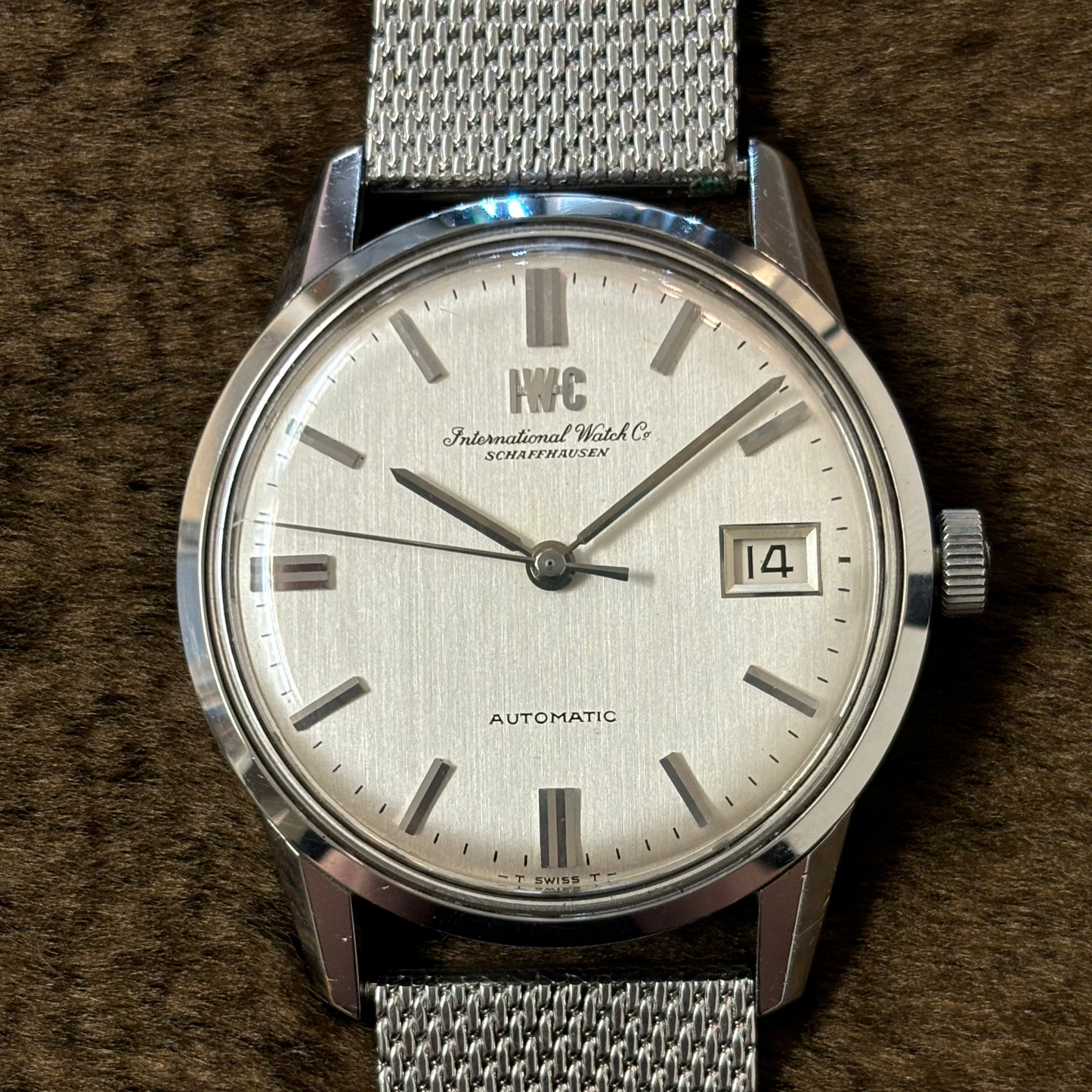 IWC シャフハウゼン 腕時計 メンズ 自動巻き Ref.R810A Cal.C.8541B ペラトン式 1968年製