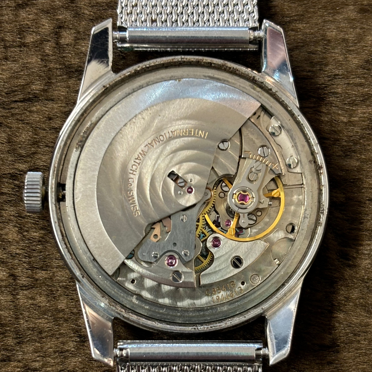 IWC シャフハウゼン 腕時計 メンズ 自動巻き Ref.R810A Cal.C.8541B ペラトン式 1968年製