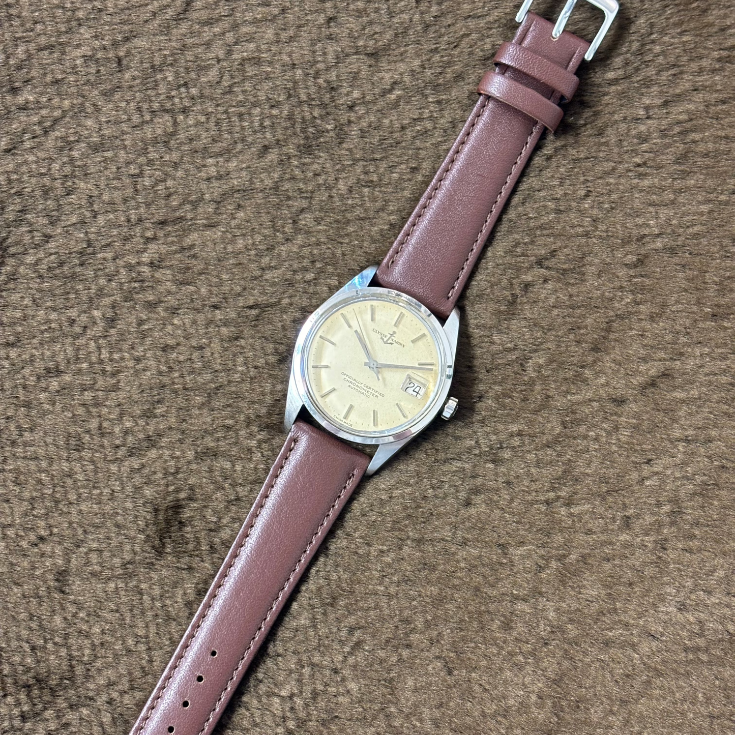ULYSSE NARDIN / ユリスナルダン 腕時計 メンズ クロノメーター 自動巻き  Ref.10929-1 1960年代