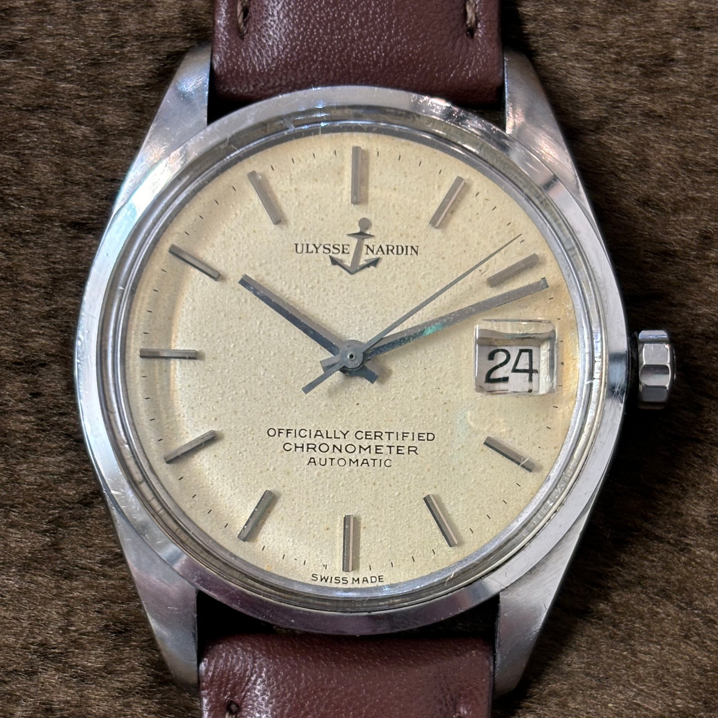 ULYSSE NARDIN / ユリスナルダン 腕時計 メンズ クロノメーター 自動巻き  Ref.10929-1 1960年代