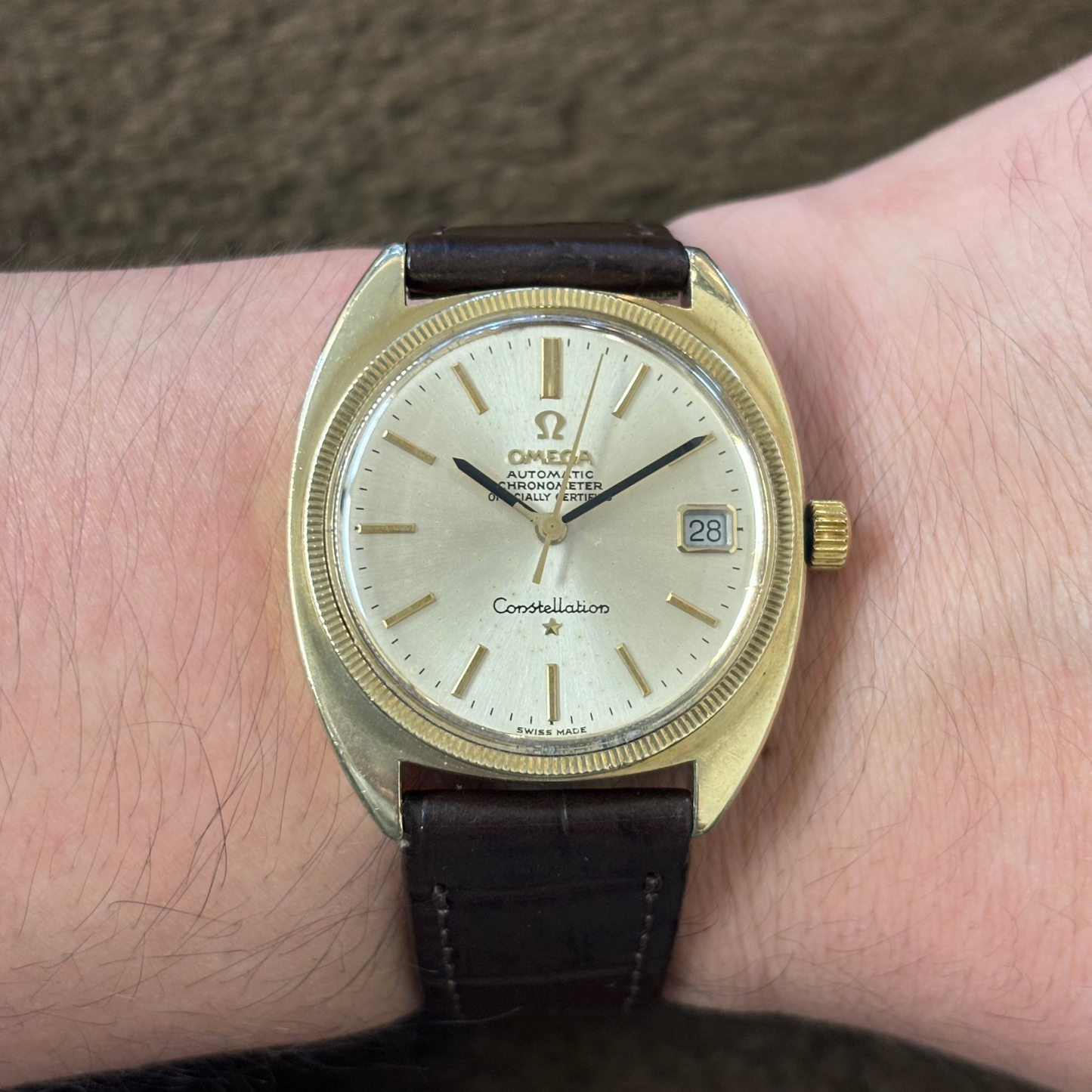 OMEGA / オメガ 腕時計 メンズ コンステレーションクロノメーター 自動巻き 1968年製 Ref.168.0027