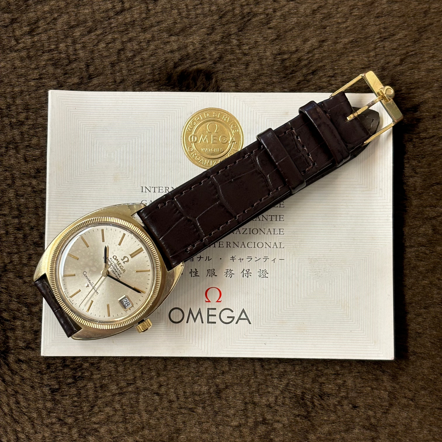 OMEGA / オメガ 腕時計 メンズ コンステレーションクロノメーター 自動巻き 1968年製 Ref.168.0027