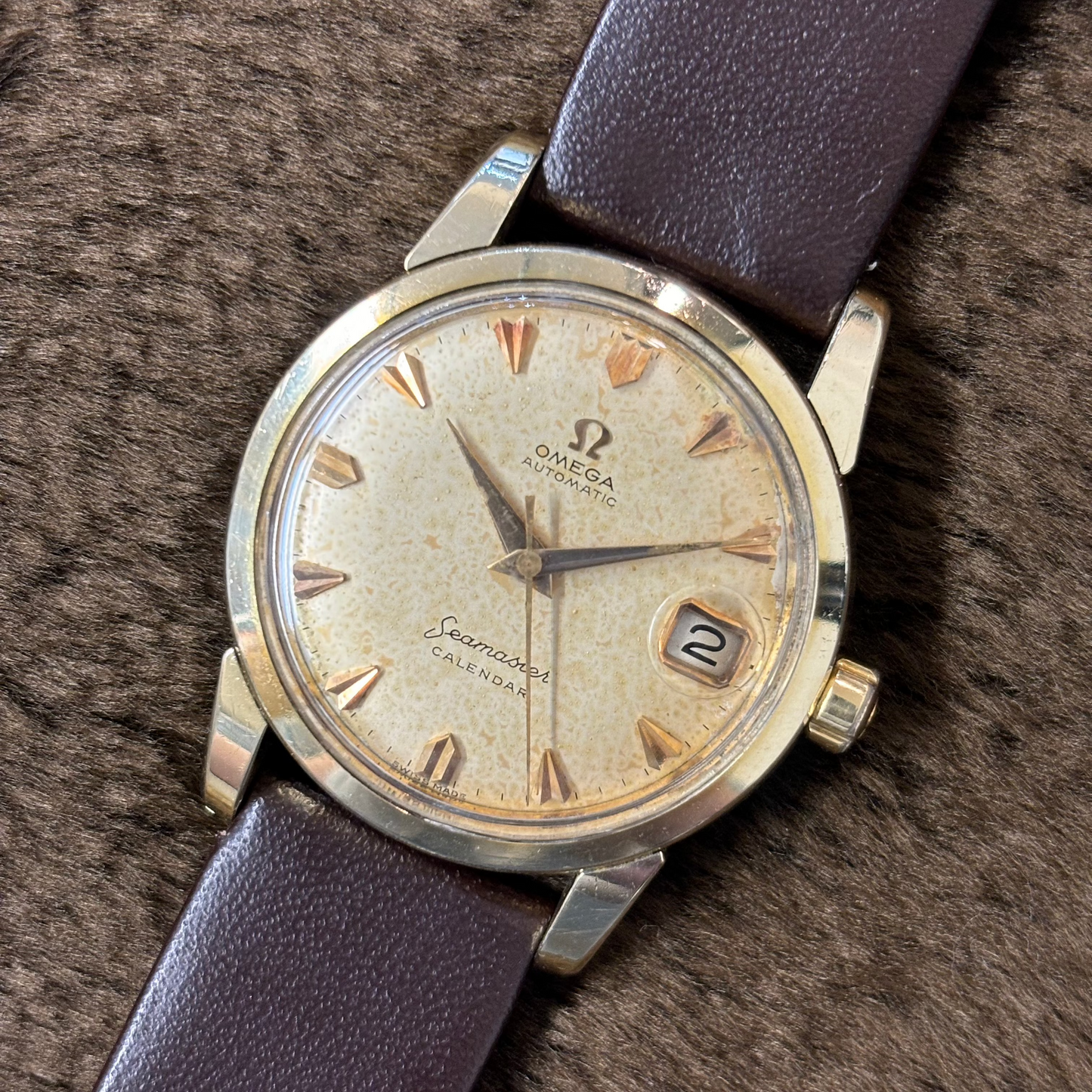 OMEGA / オメガ 腕時計 メンズ シーマスターカレンダー 自動巻き 1959年製 Ref.2849-6SC