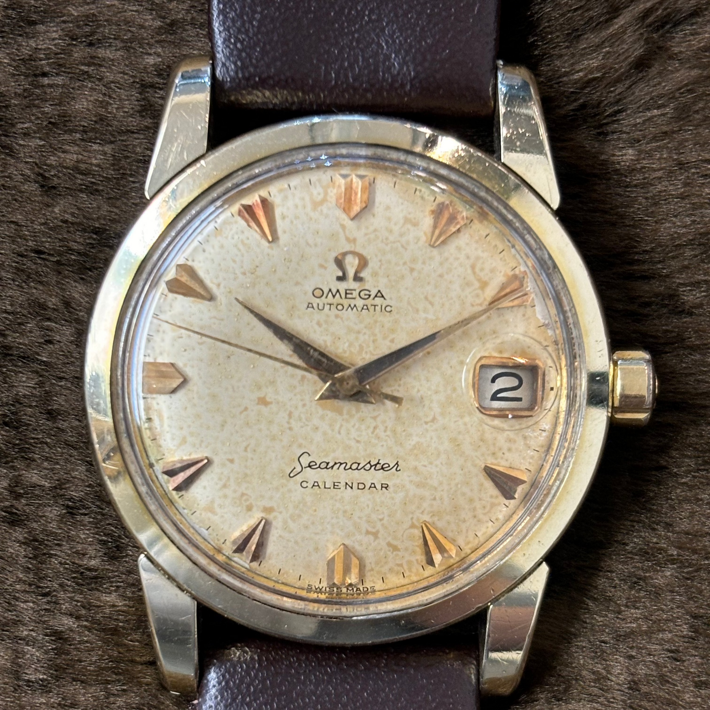 OMEGA / オメガ 腕時計 メンズ シーマスターカレンダー 自動巻き 1959年製 Ref.2849-6SC