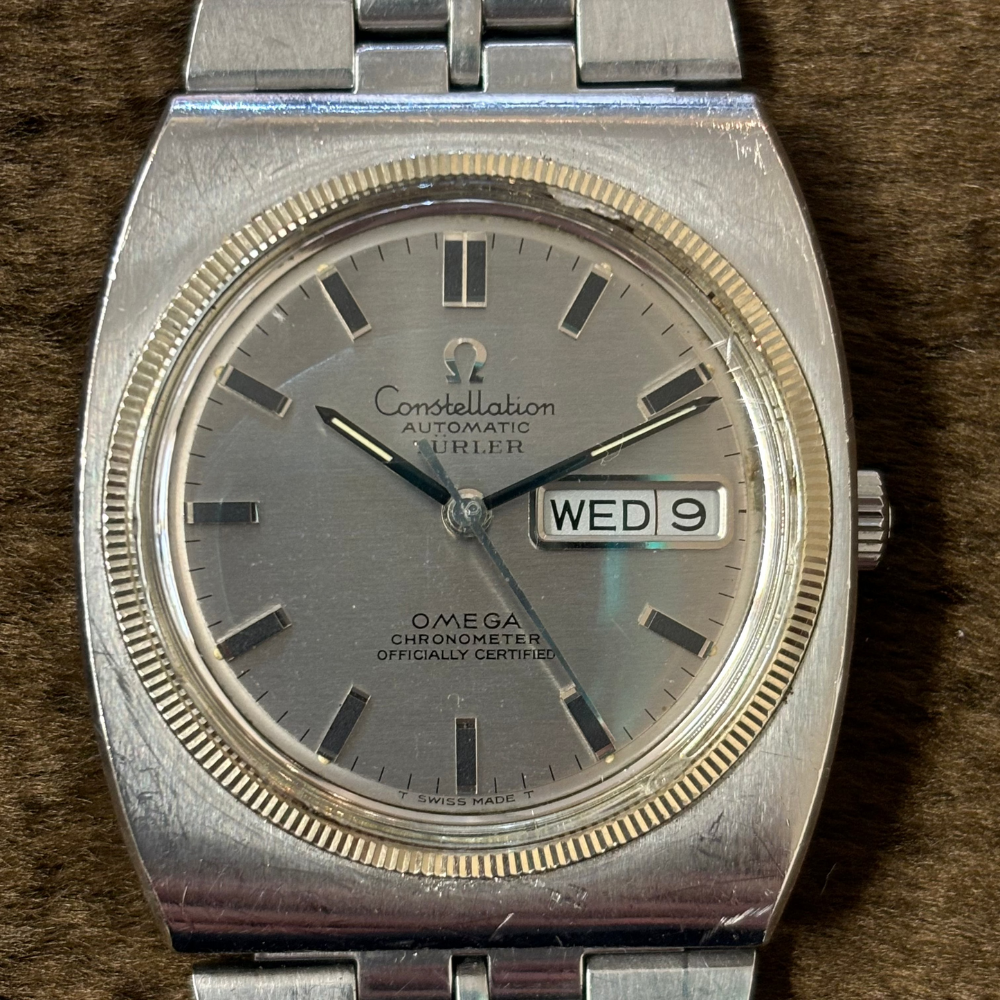 OMEGA / オメガ 腕時計 メンズ コンステレーション インテグレート チューラWネーム 自動巻き 1970年製 Ref.168.041