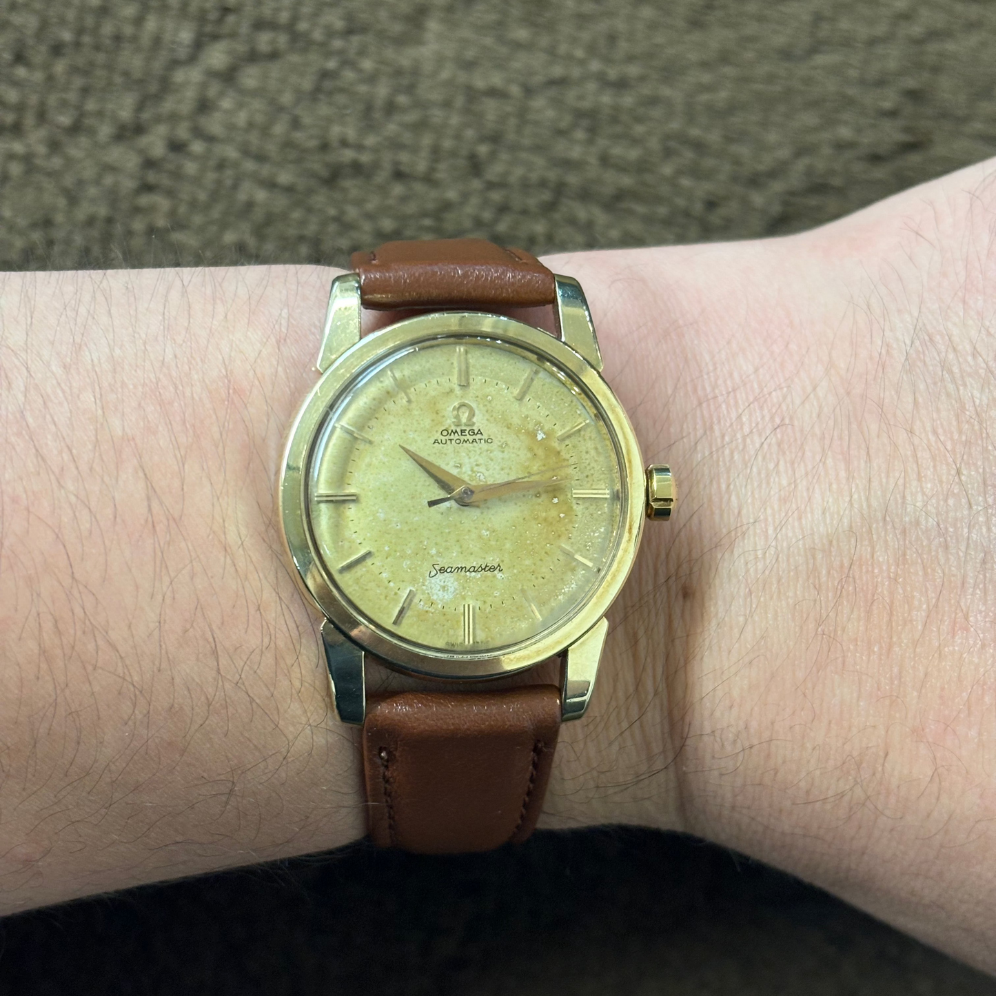 OMEGA / オメガ 腕時計 メンズ シーマスター 自動巻き 1957年製 Ref.2846-7SC