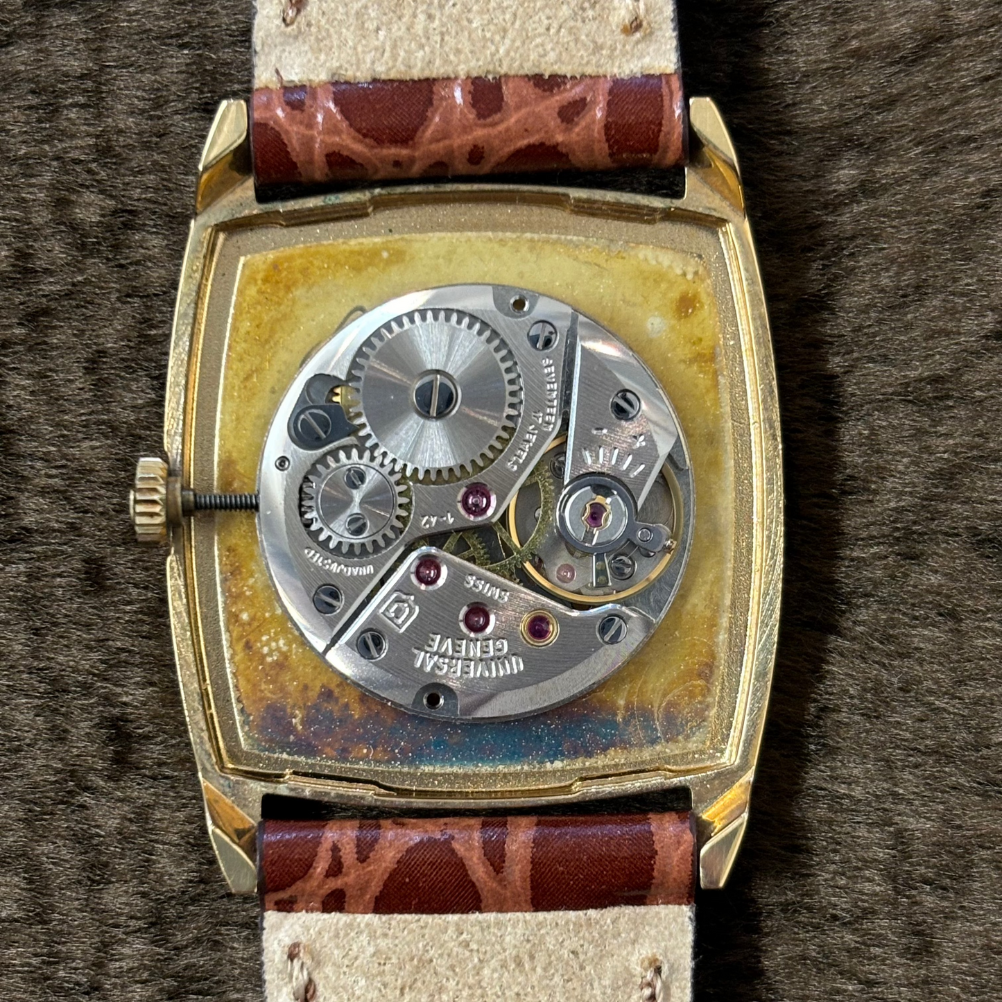 UNIVERSAL GENEVE / ユニバーサルジュネーブ 腕時計 メンズ  手巻き Ref.542114 1970年代