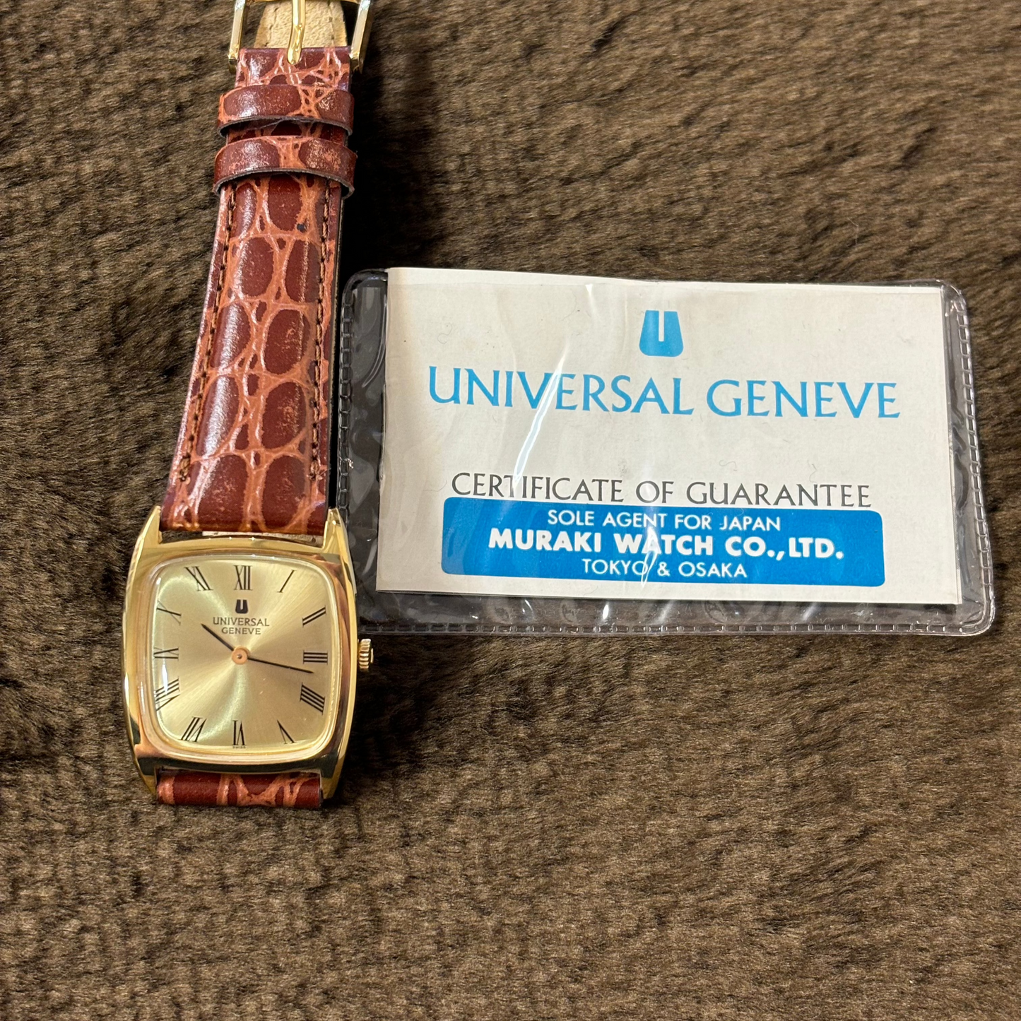 UNIVERSAL GENEVE / ユニバーサルジュネーブ 腕時計 メンズ  手巻き Ref.542114 1970年代