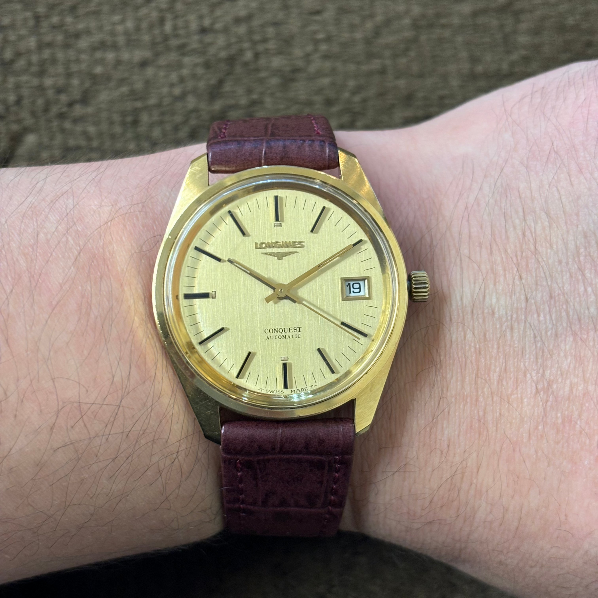 LONGINES / ロンジン 腕時計 メンズ コンクエスト 自動巻き Ref.1570-1 LONGINES / ロンジン 腕時計 メンズ コンクエスト 自動巻き Ref.1570-1