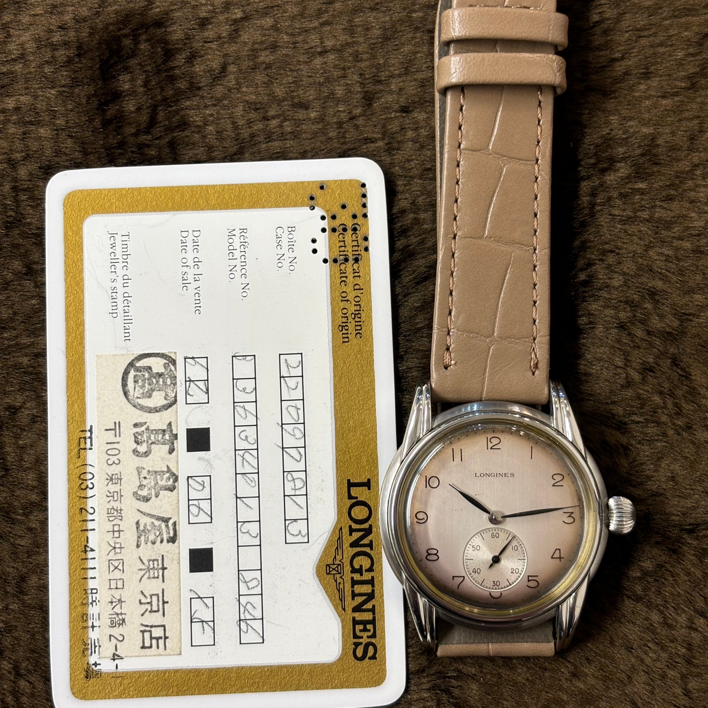 LONGINES / ロンジン 腕時計 メンズ モニュメント 手巻き Ref.3363 Cal.L846.4