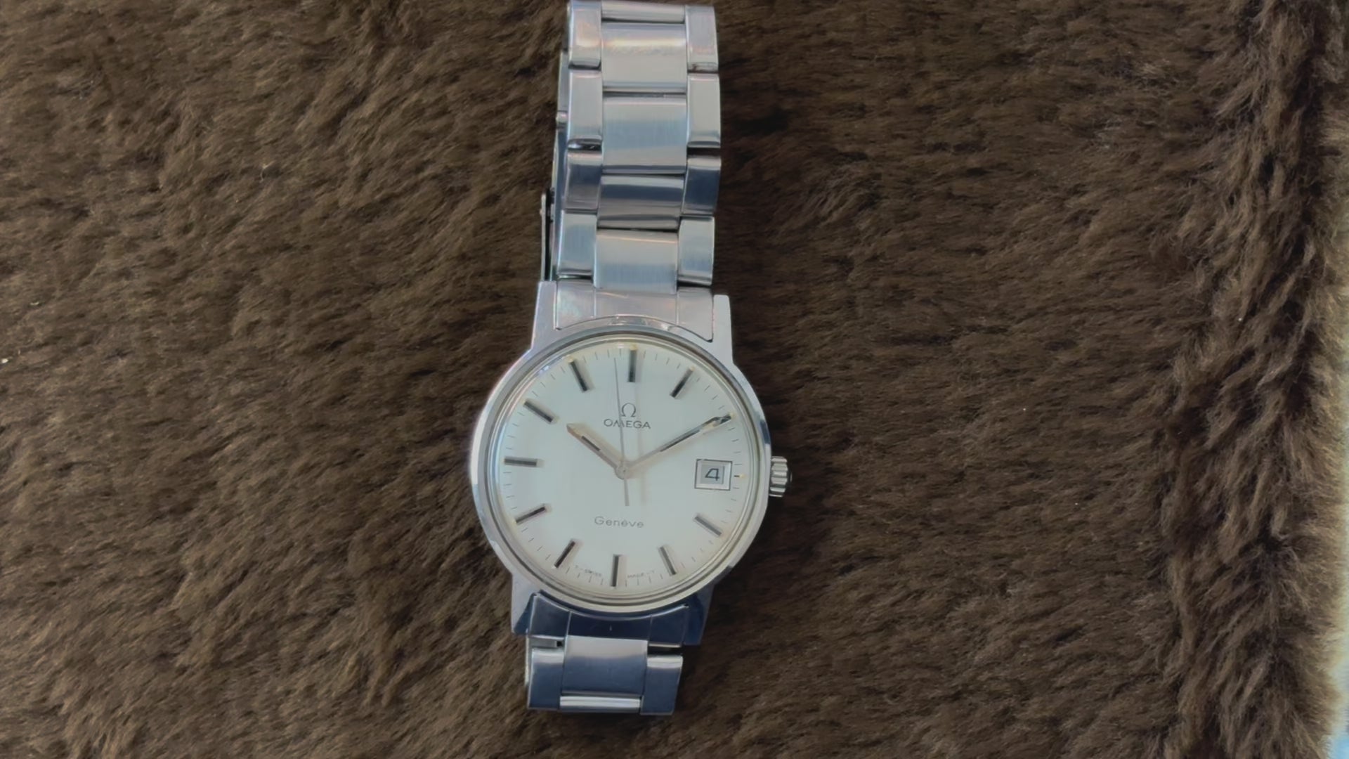 OMEGA オメガ ジュネーブ 手巻き【136.070】デイト【稼働品】メンズ