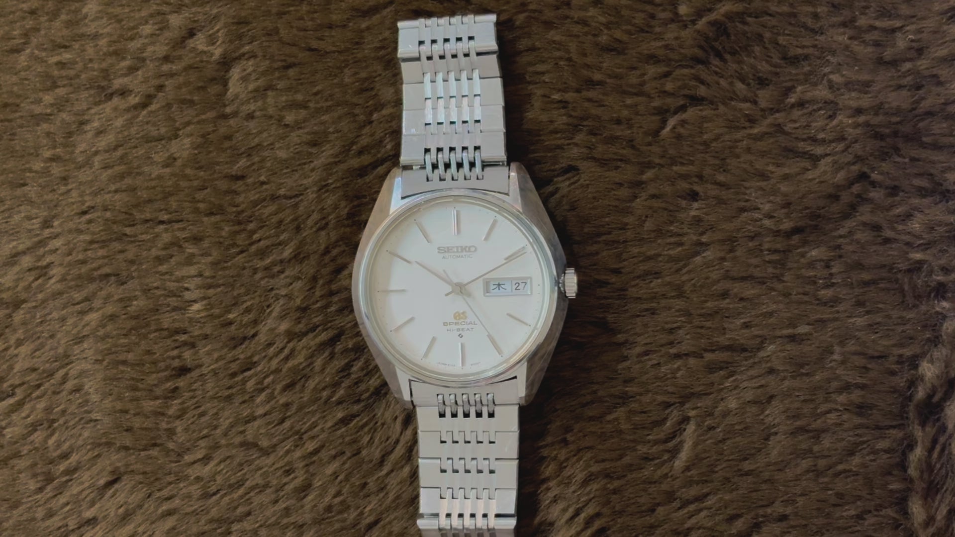 SEIKO シルバー 時計 セイコー 5アクタス シルバーウェーブ 1976年製 Ref.6306-8000